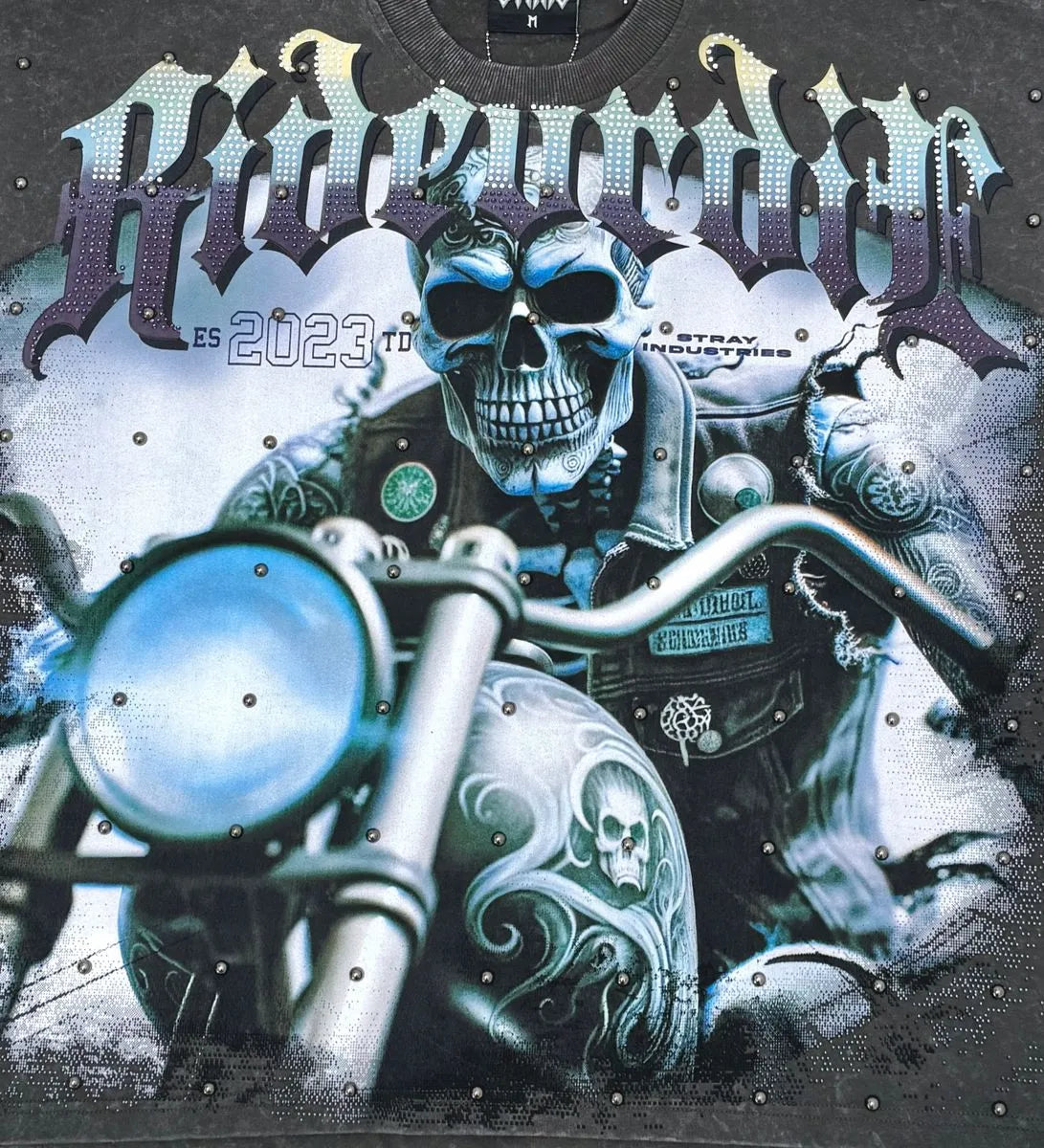 Men's Worldwide Rider Graphic Wide Crop Fit T-Shirt