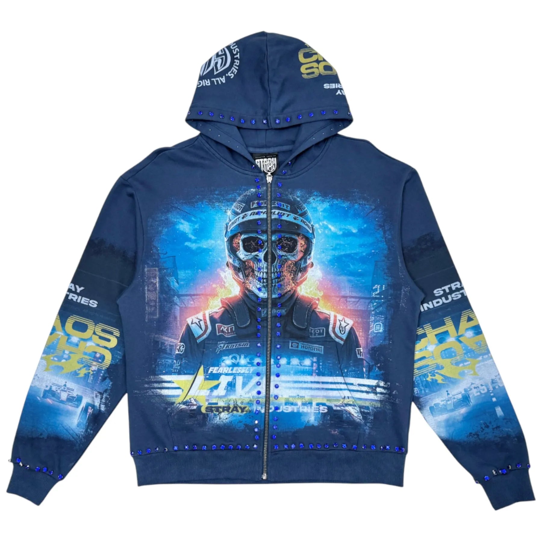 Men's Fearless Racer Graphic Hoodie