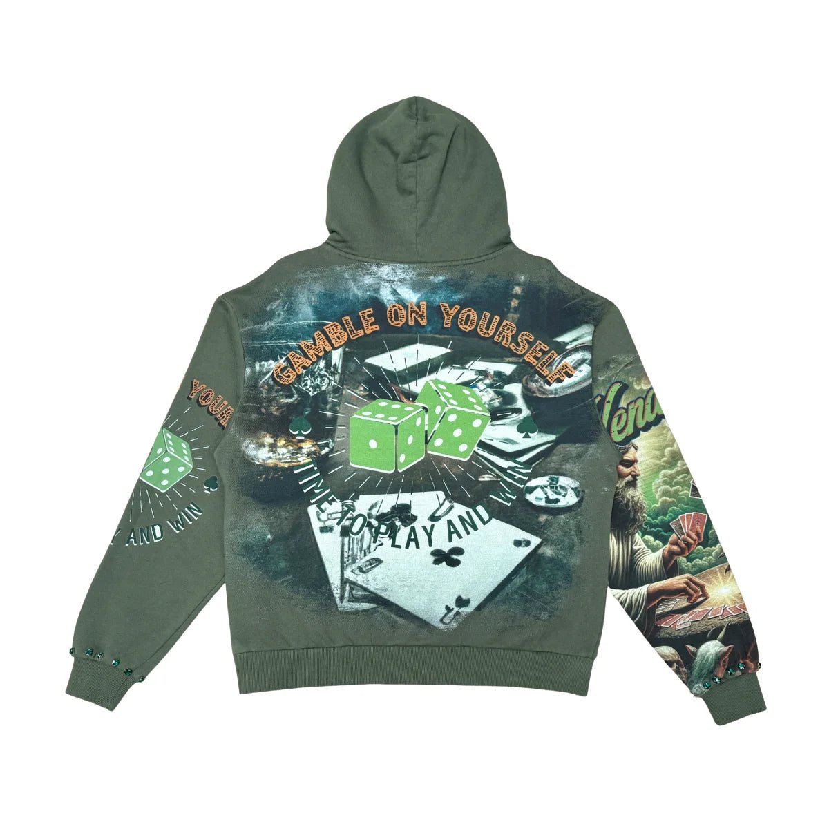 Men's Vendetta Full Zip Hoodie Stray - Tops and Bottoms USA
