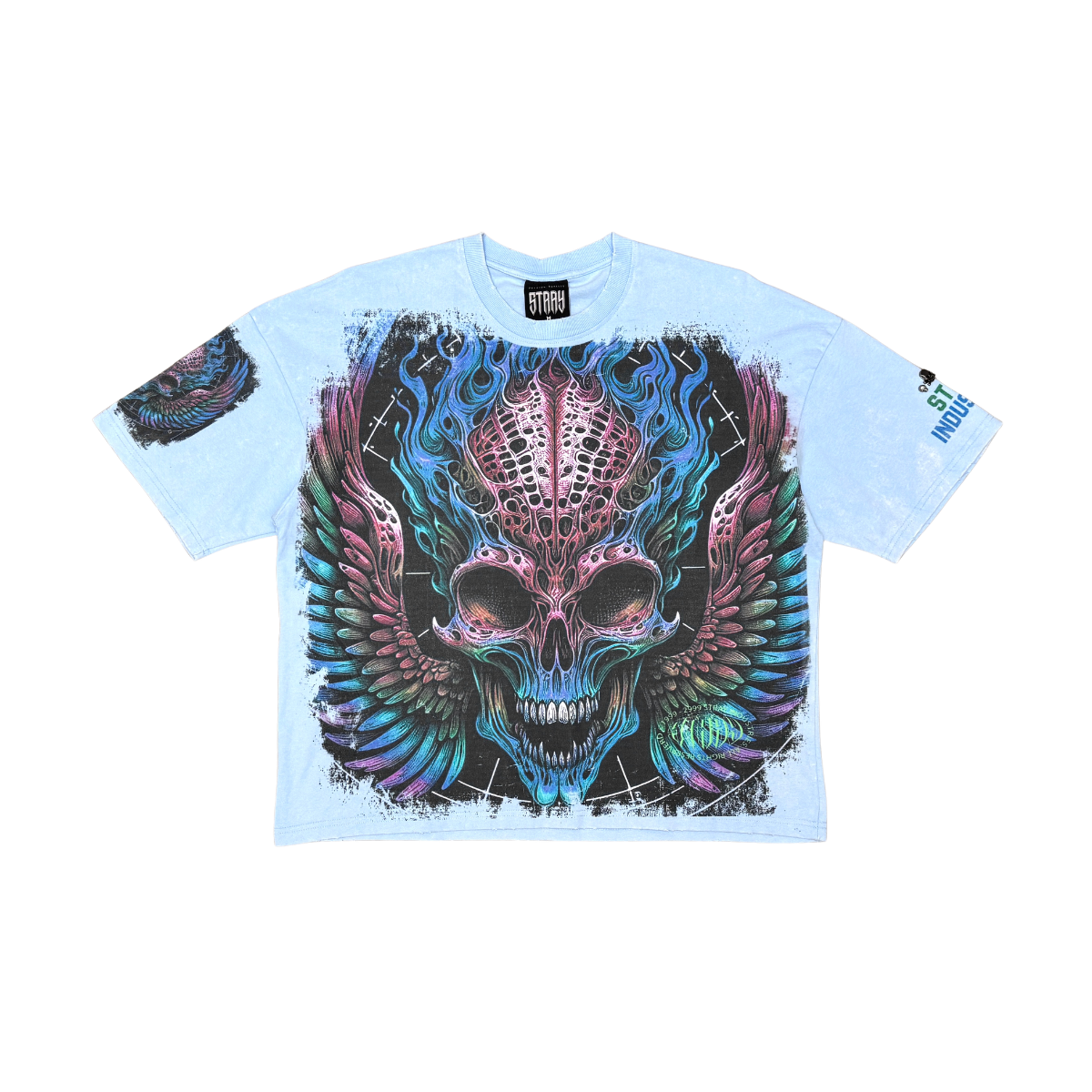 Men's Burning Skull T-Shirt