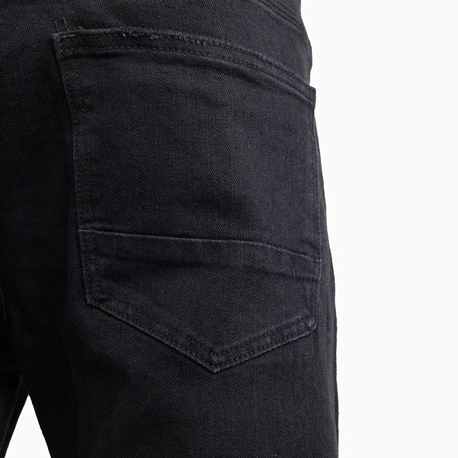 Men's Slim Fit Plain Jeans Pant Savar - Tops and Bottoms USA
