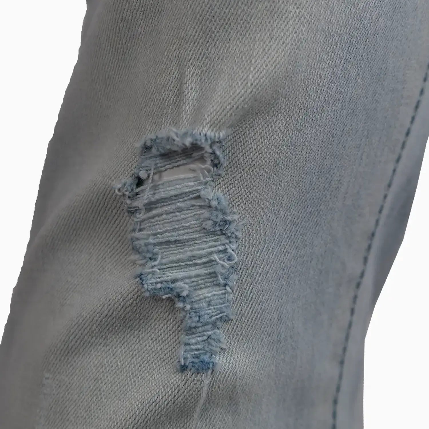 Men's Slim Fit Rips Jeans Pant Savar - Tops and Bottoms USA