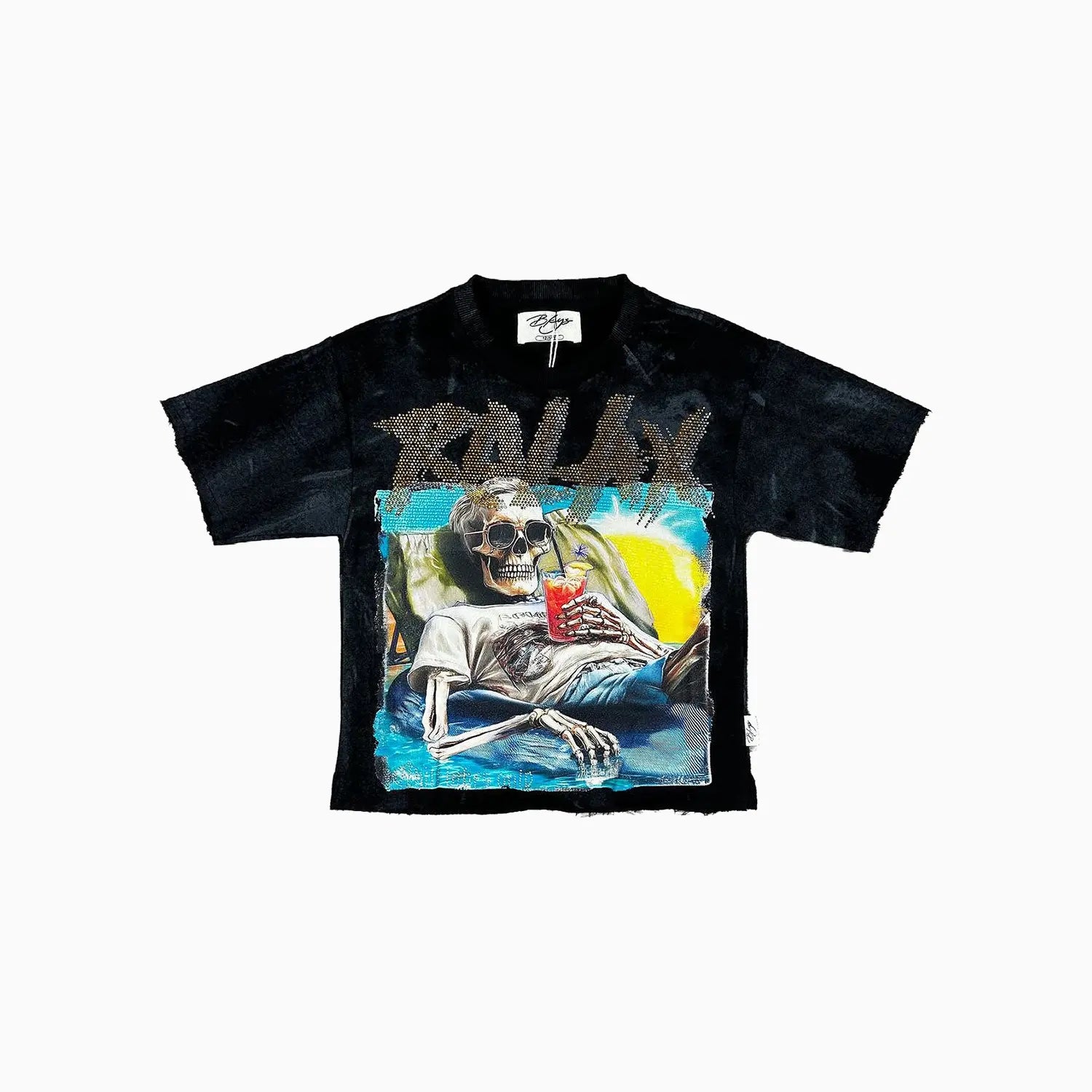 Kid's Relax F Terry Cropped T-Shirt