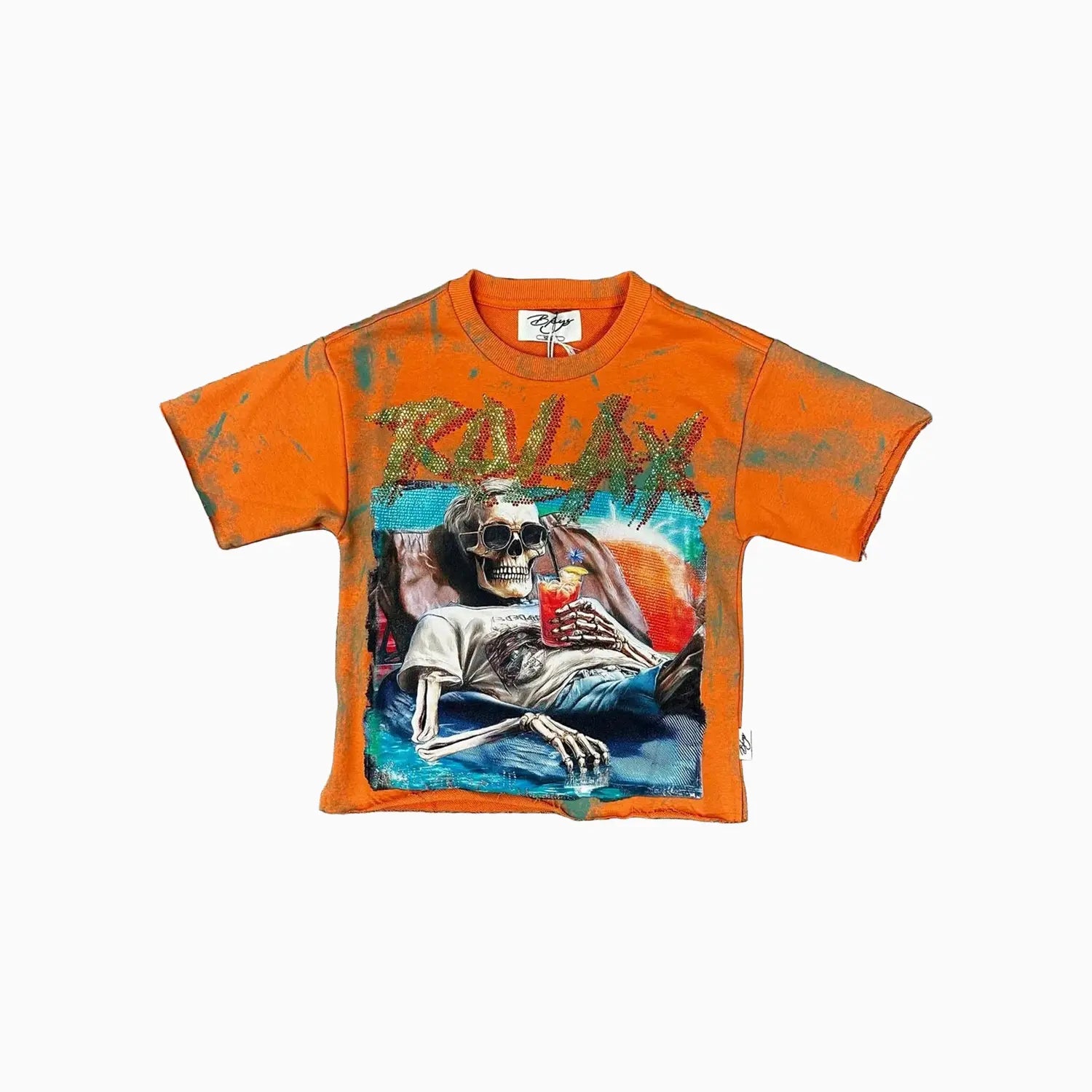 Kid's Relax F Terry Cropped T-Shirt