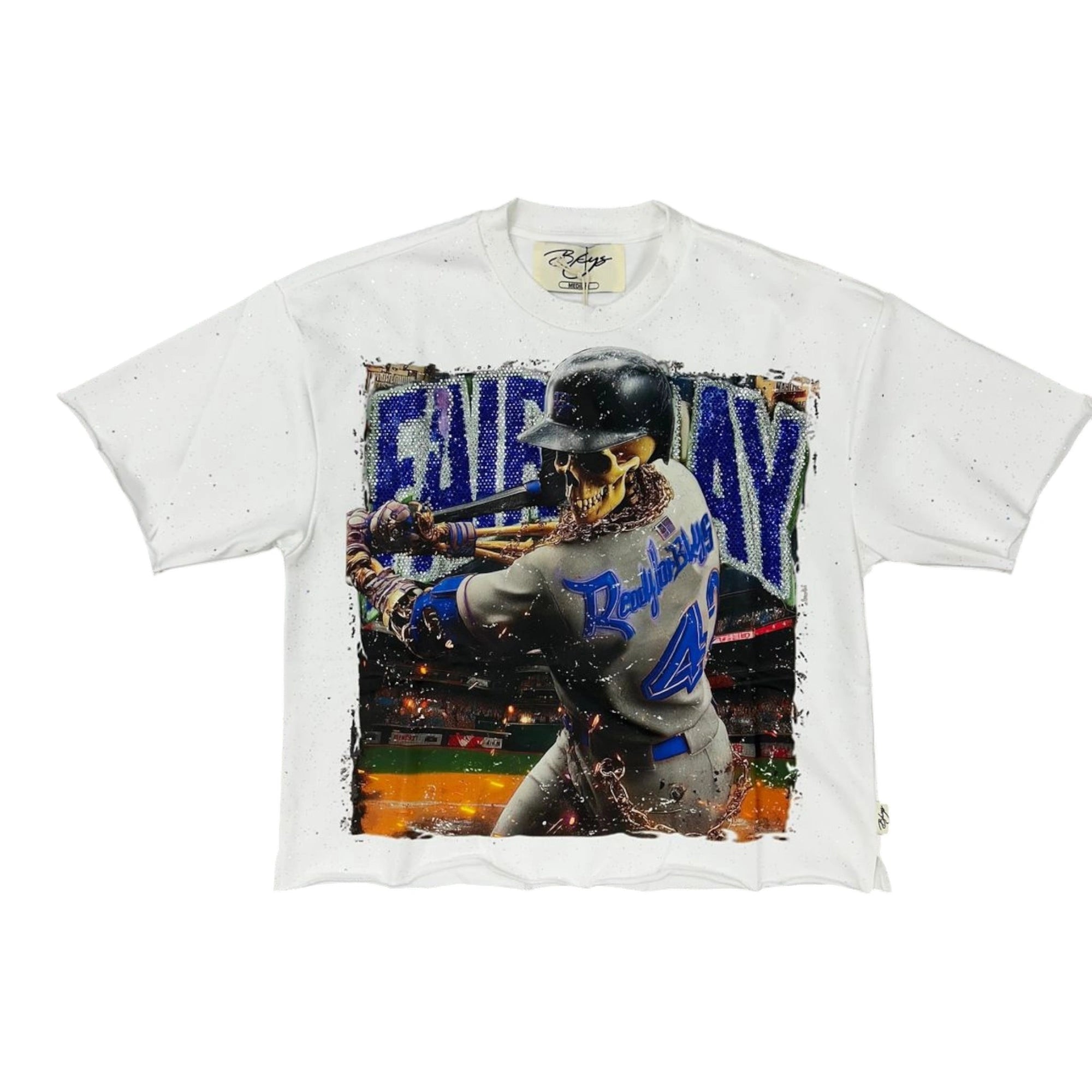 Kid's Fair Play F Terry Cropped T-Shirt