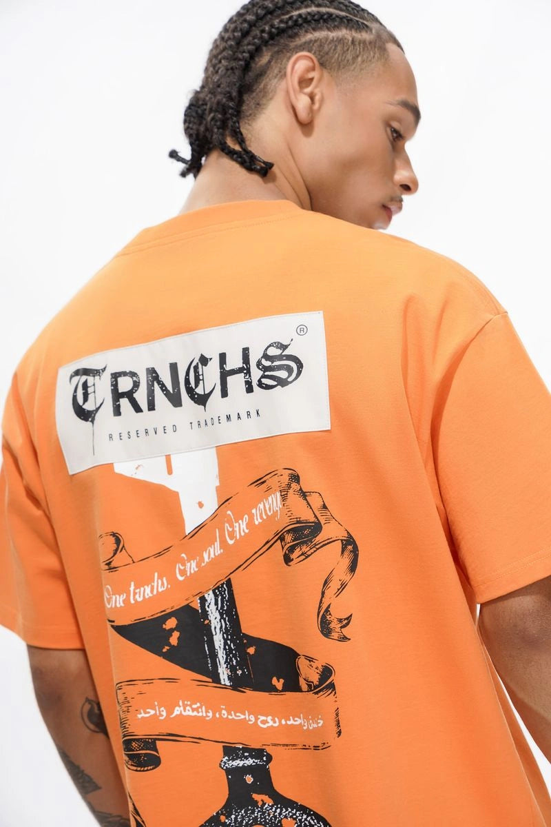 Men's Key To War Orange T-Shirt