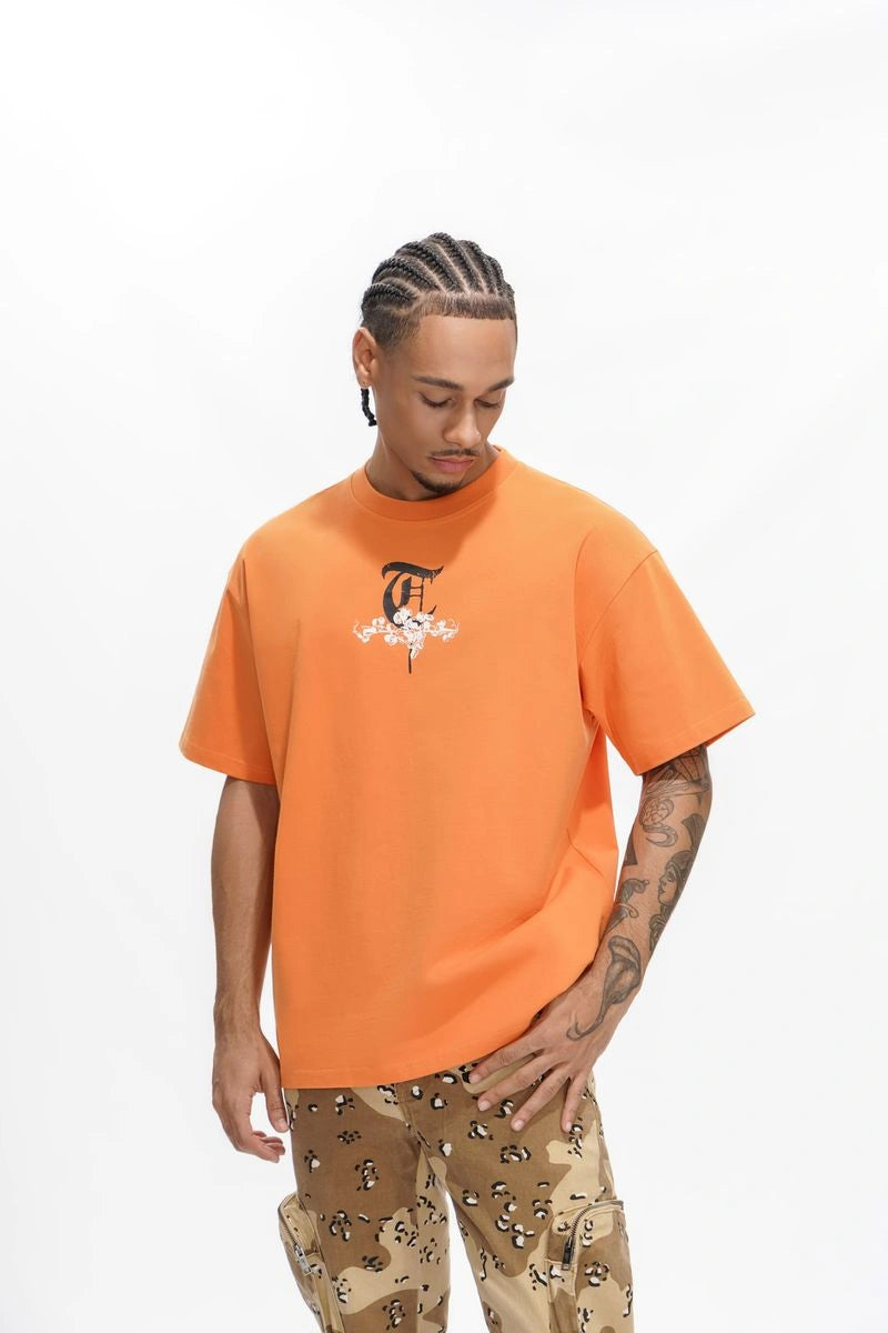 Men's Key To War Orange T-Shirt