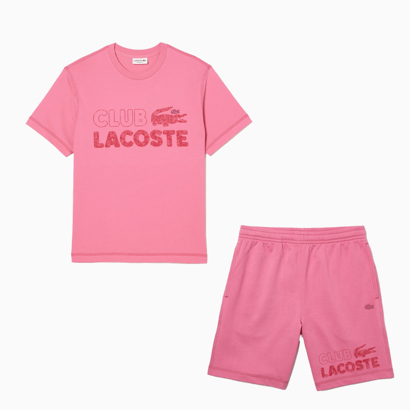Lacoste Men's Club Letters Outfit