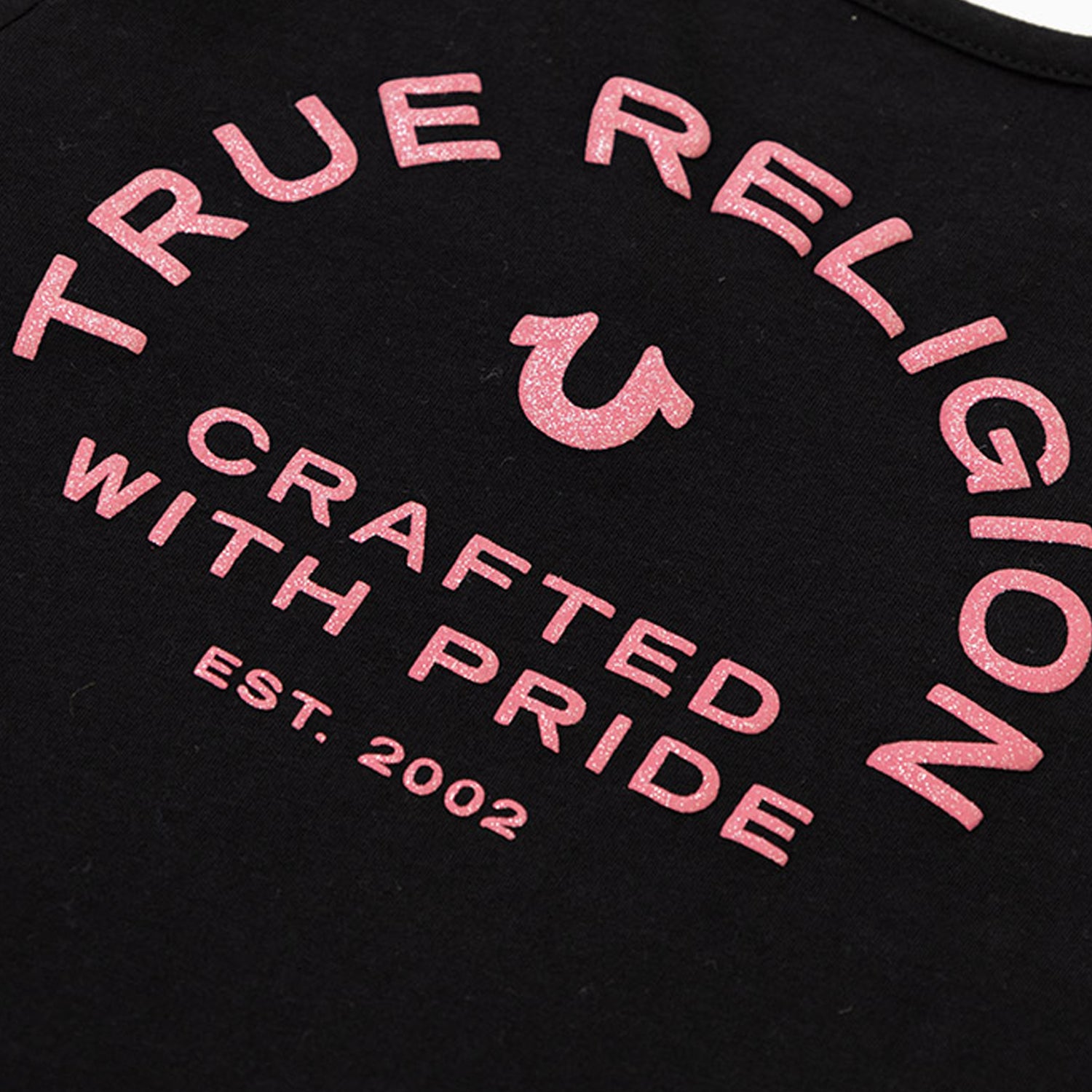 True Religion Kid's Branded Logo Short Sleeves T Shirt