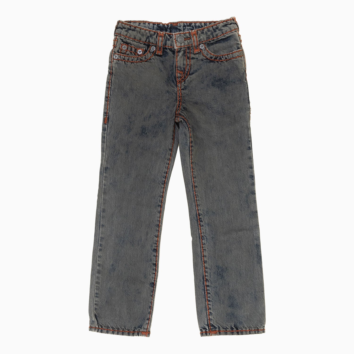 True Religion Kid's Ricky Contrast Super Denim T Pant-tr736jn106