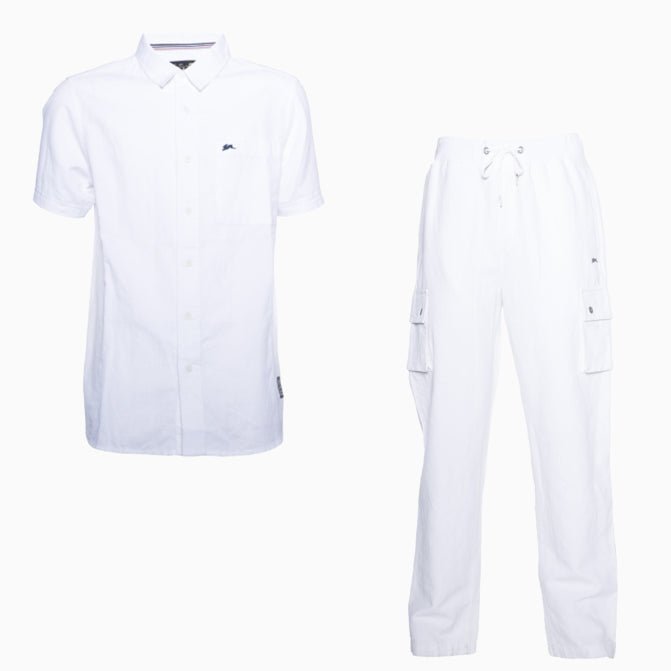 Men's Rayan Linen Outfit A Tiziano - Tops and Bottoms USA
