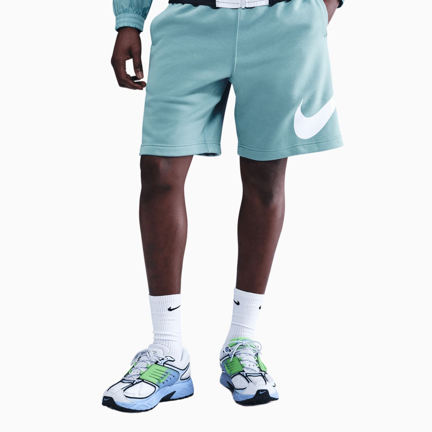 Men's Sportswear Swoosh T-Shirt and Shorts Outfit Nike - Tops and Bottoms USA