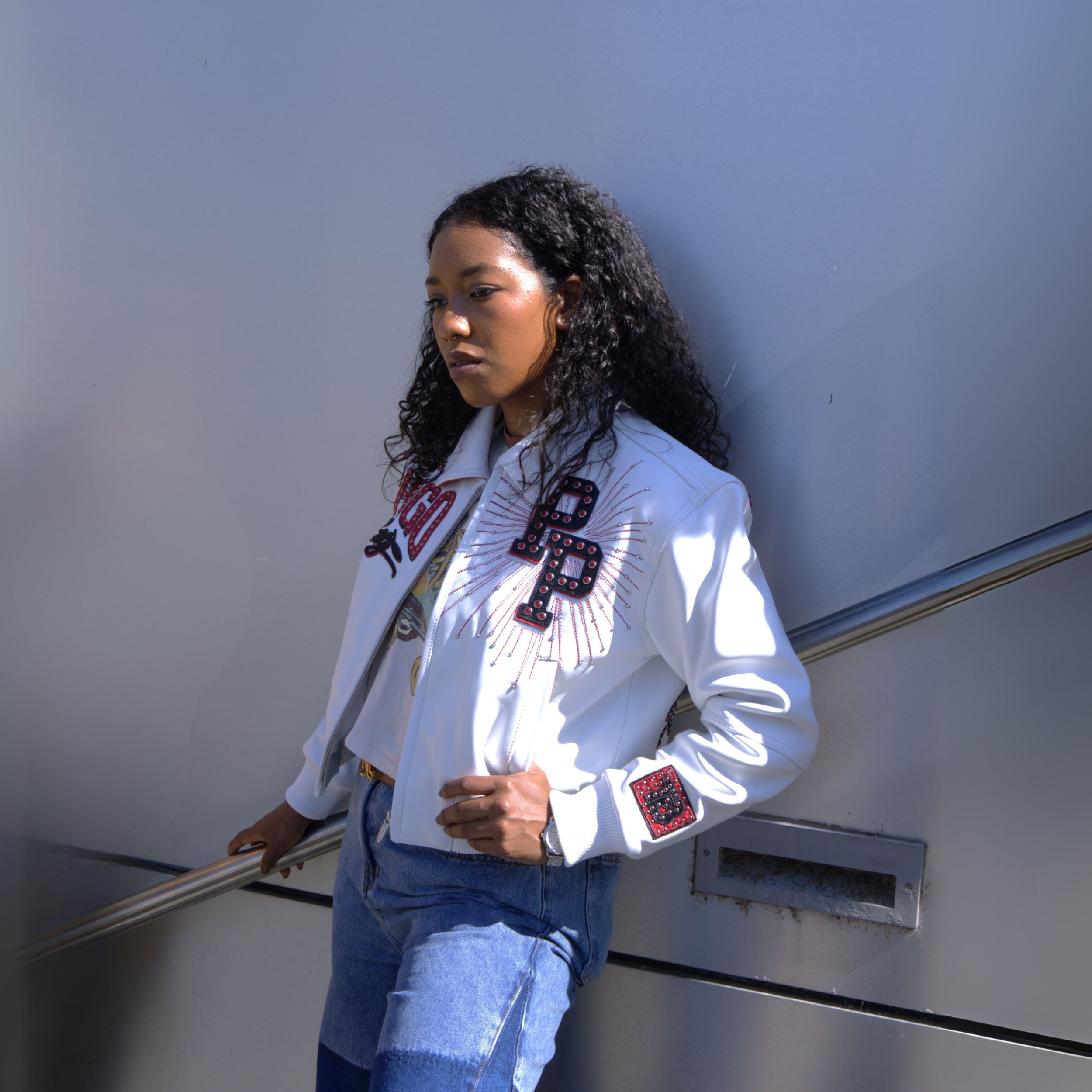 Pelle-Pelle X TB Women's Windy City Leather Jacket