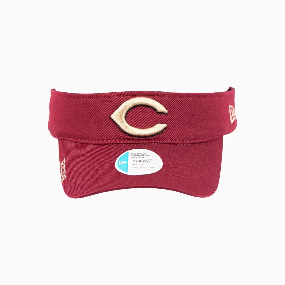 Cincinnati Reds Sports Visor Adjustable Cap New Era - Tops and Bottoms USA