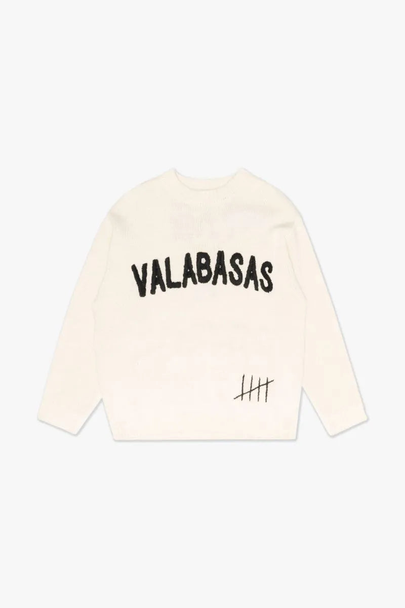Men's Altered Crew Neck Black Sweatshirt