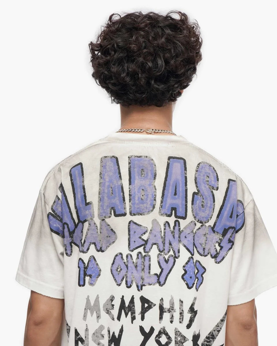 Men's Head Bangers White T-Shirt