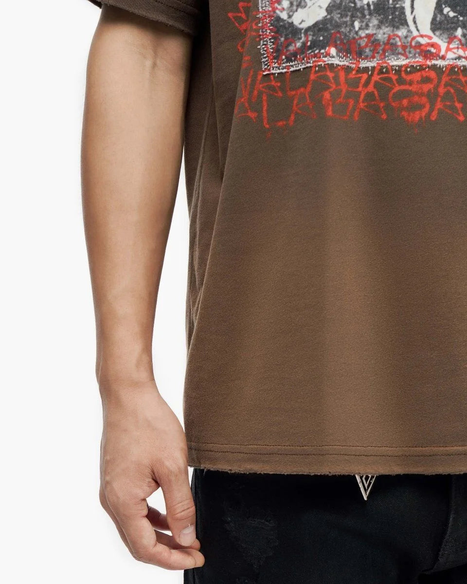 Men's Stand Out Brown T-Shirt