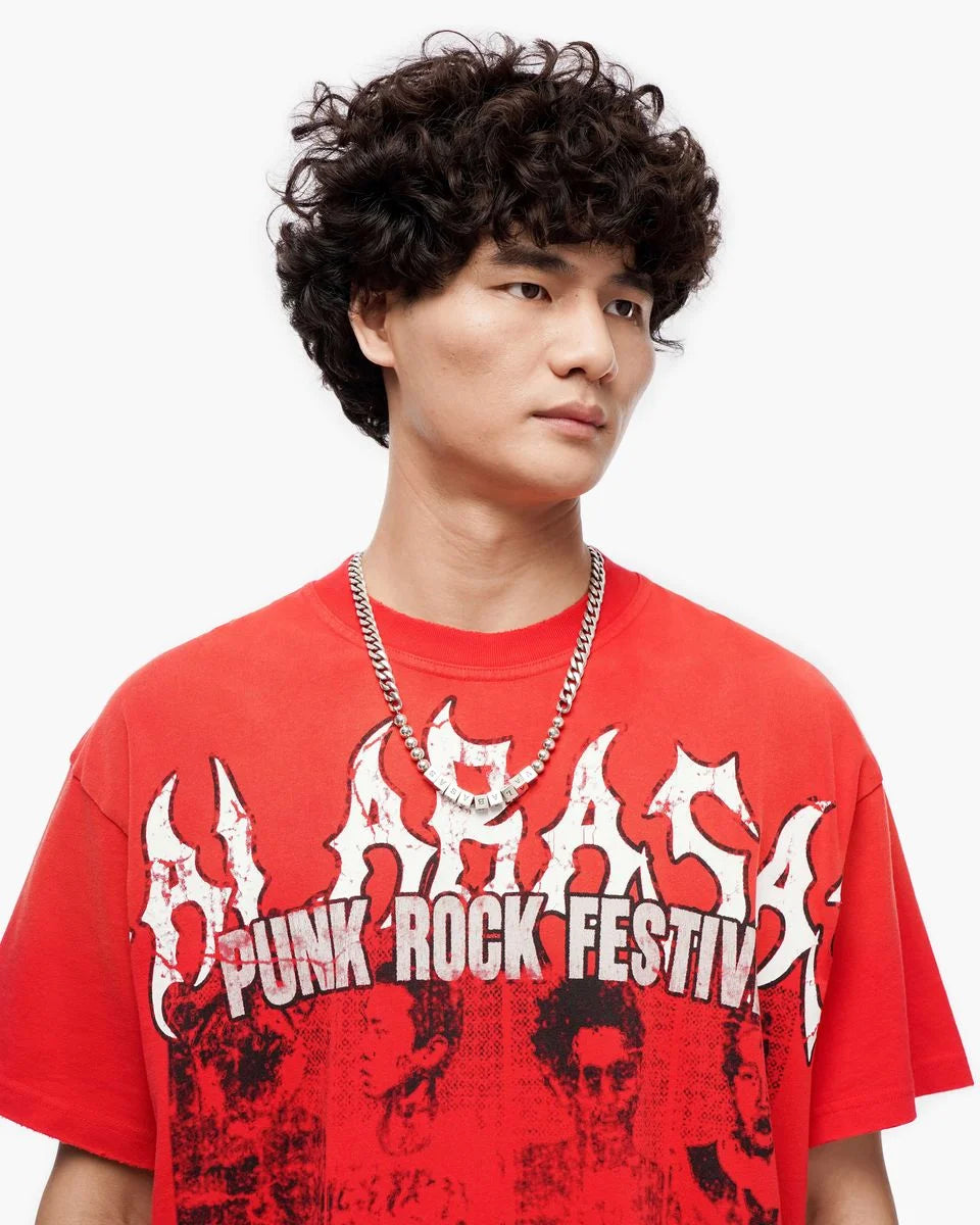 Men's Punk Fest Red T-Shirt
