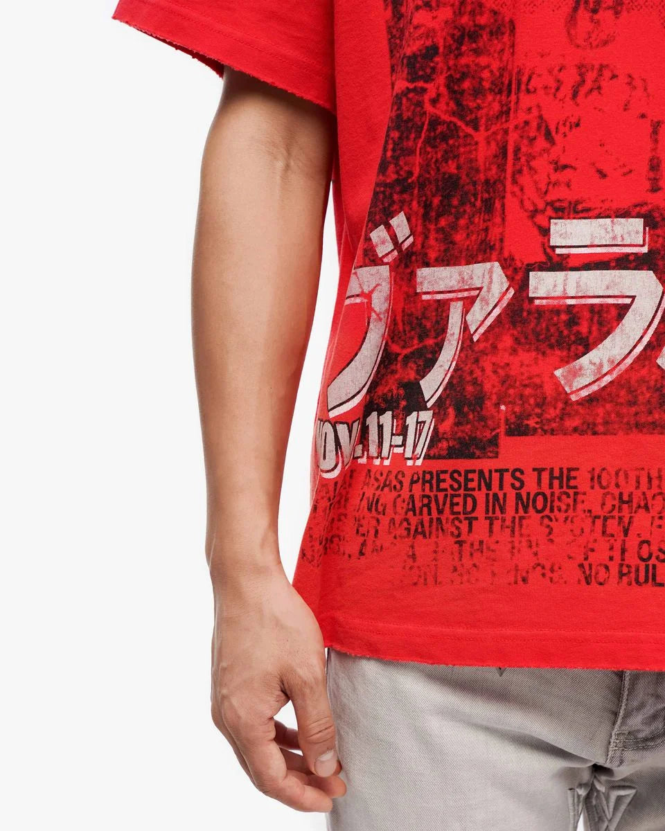Men's Punk Fest Red T-Shirt