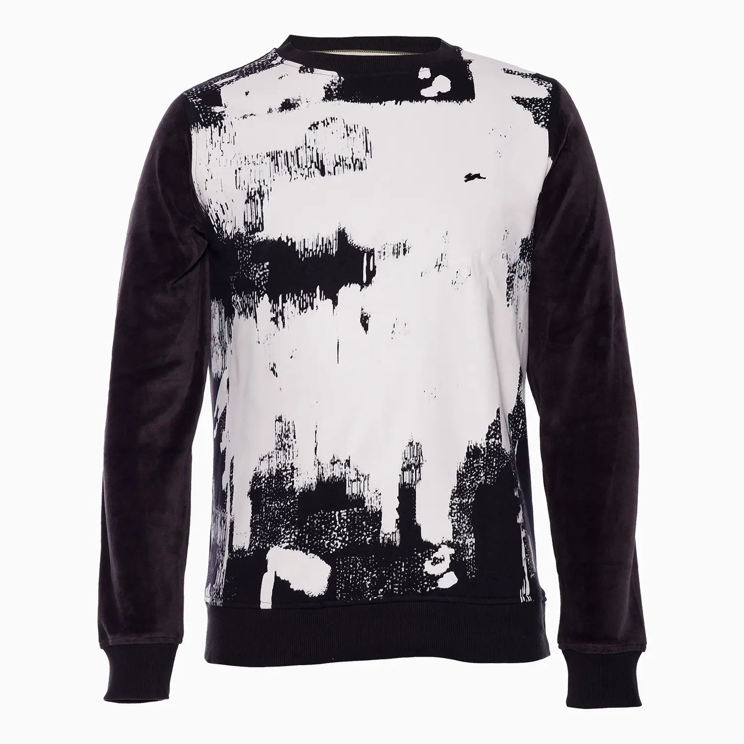 Men's Barker Graphic Print Fleece Crew Neck Sweatshirt