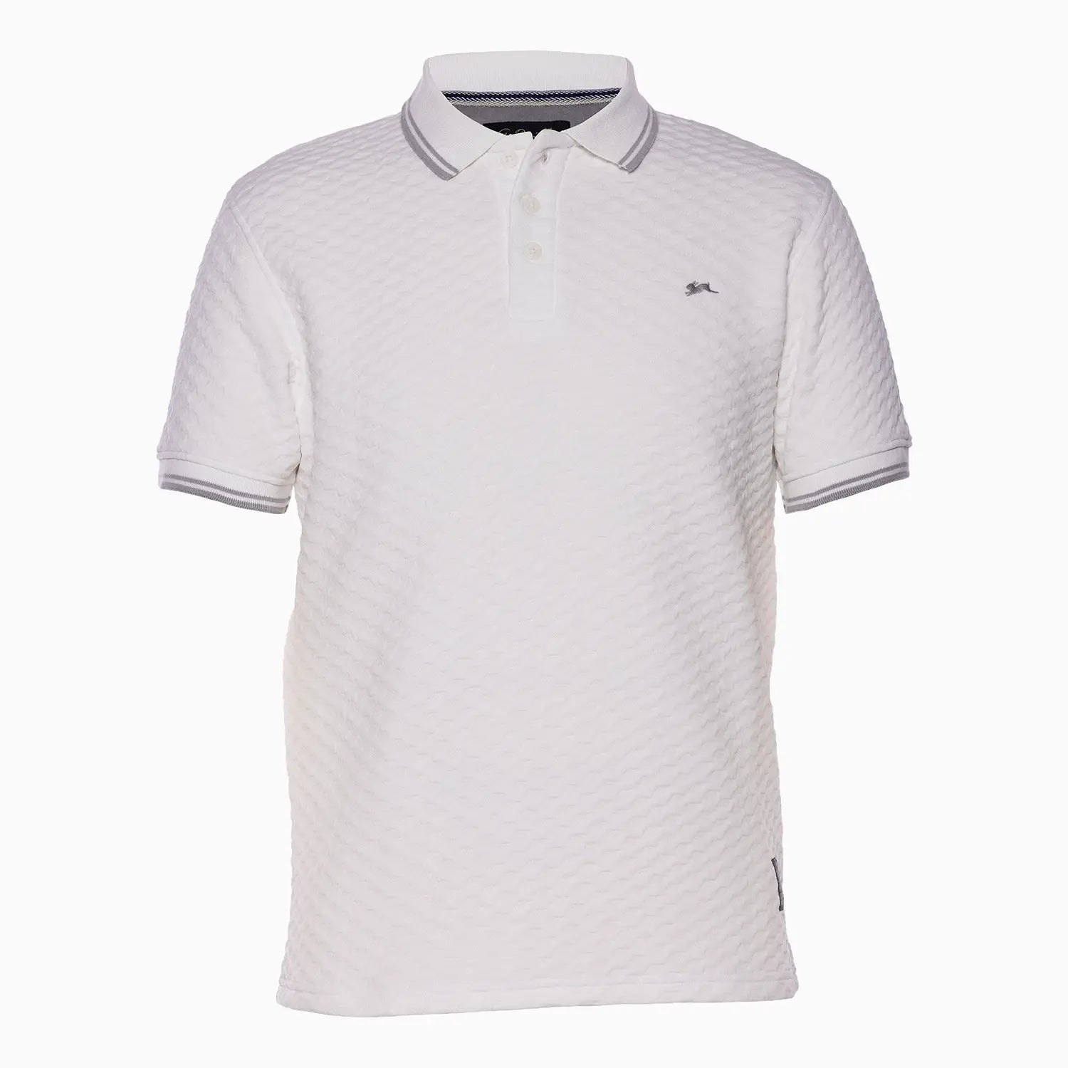 Men's Baylor Jacquard Knit Polo Shirt