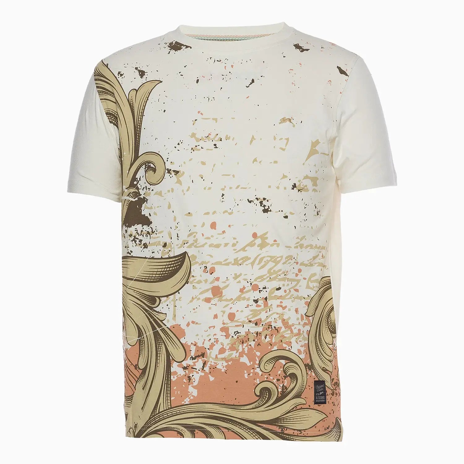 Men's Nelosn Crew Neck T-Shirt A Tiziano - Tops and Bottoms USA