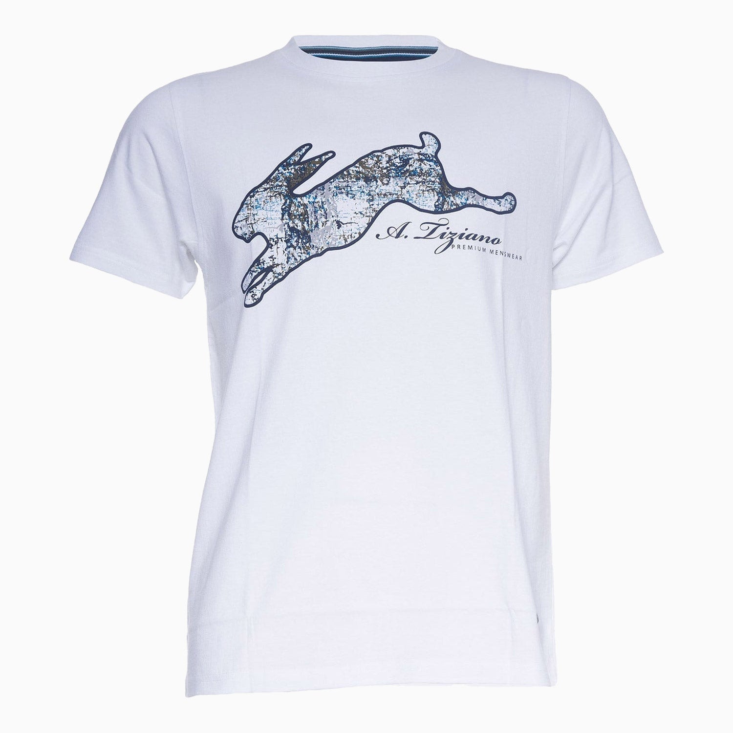 Men's Paulo Graphic Print Crew Neck T Shirt