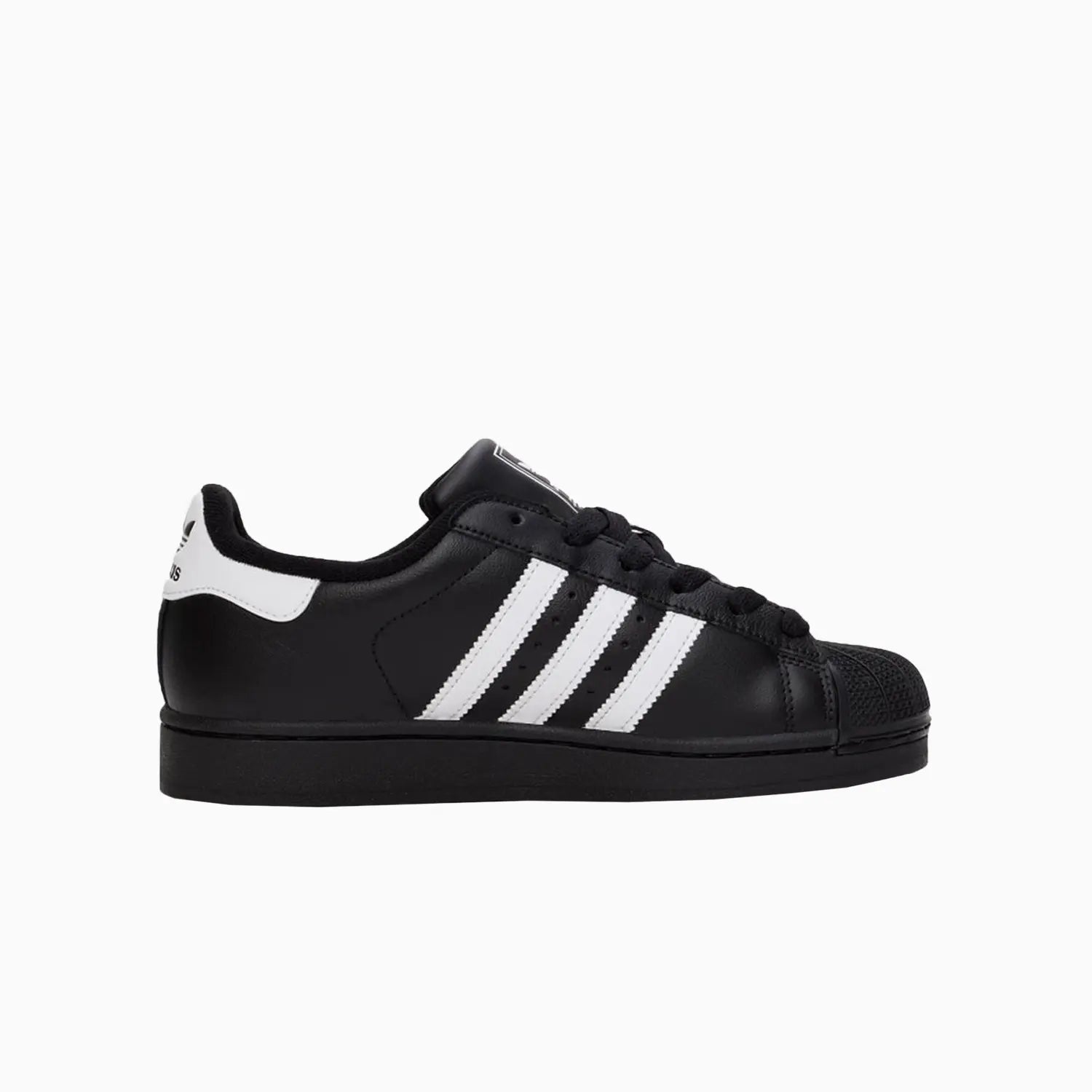 adidas Superstar II 'Black White' Big Kids' Shoes 7