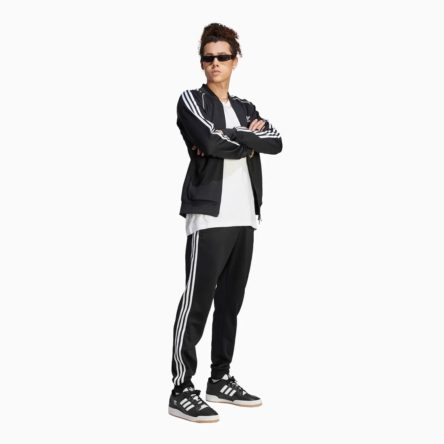 Men s Adidas Adicolor Classics SST Track Jacket Black Small