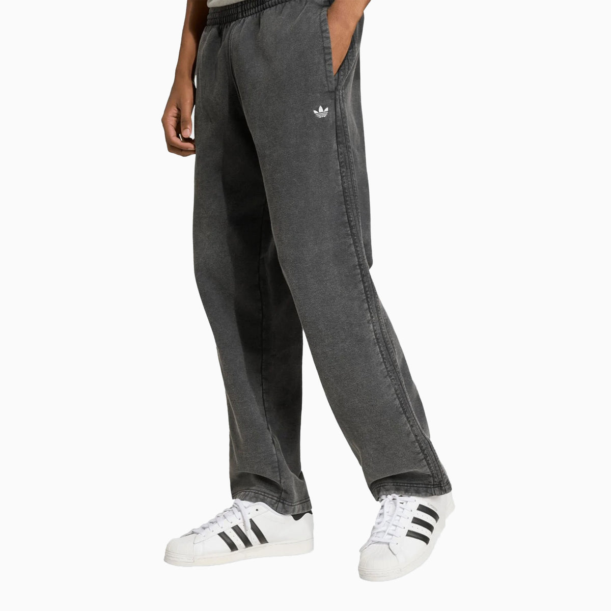 Men's Trefoil Essentials Loose Fleece Outfit adidas - Tops and Bottoms USA