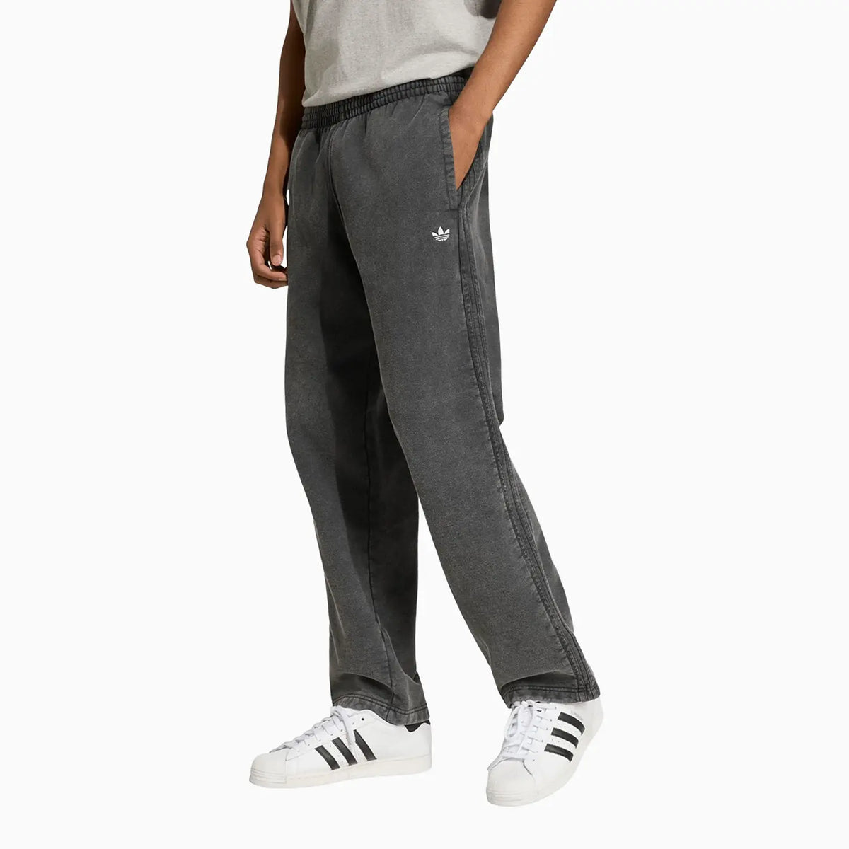 Men's Trefoil Essentials Loose Fleece Outfit