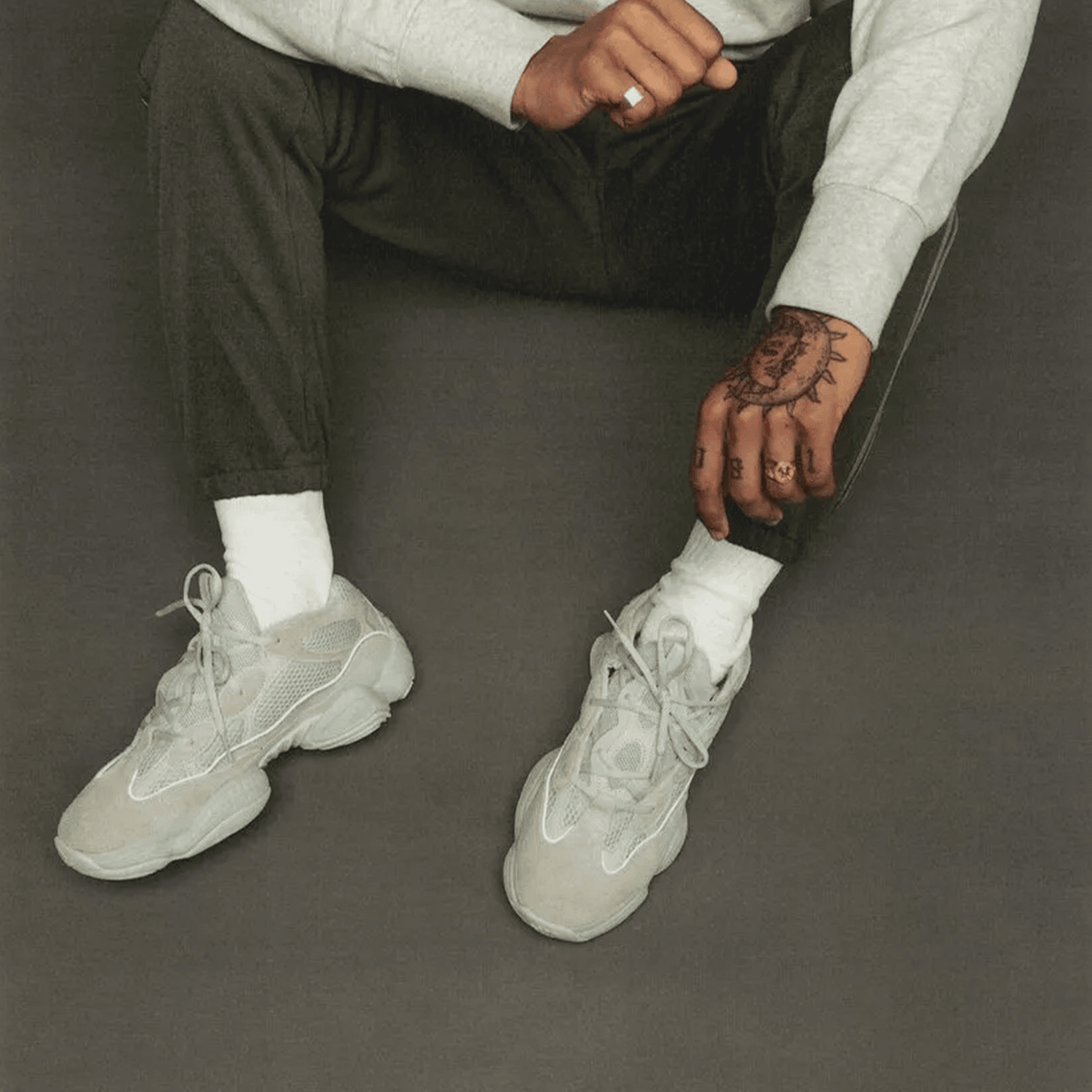 Men's Yeezy 500 "Stone Salt" adidas - Tops and Bottoms USA