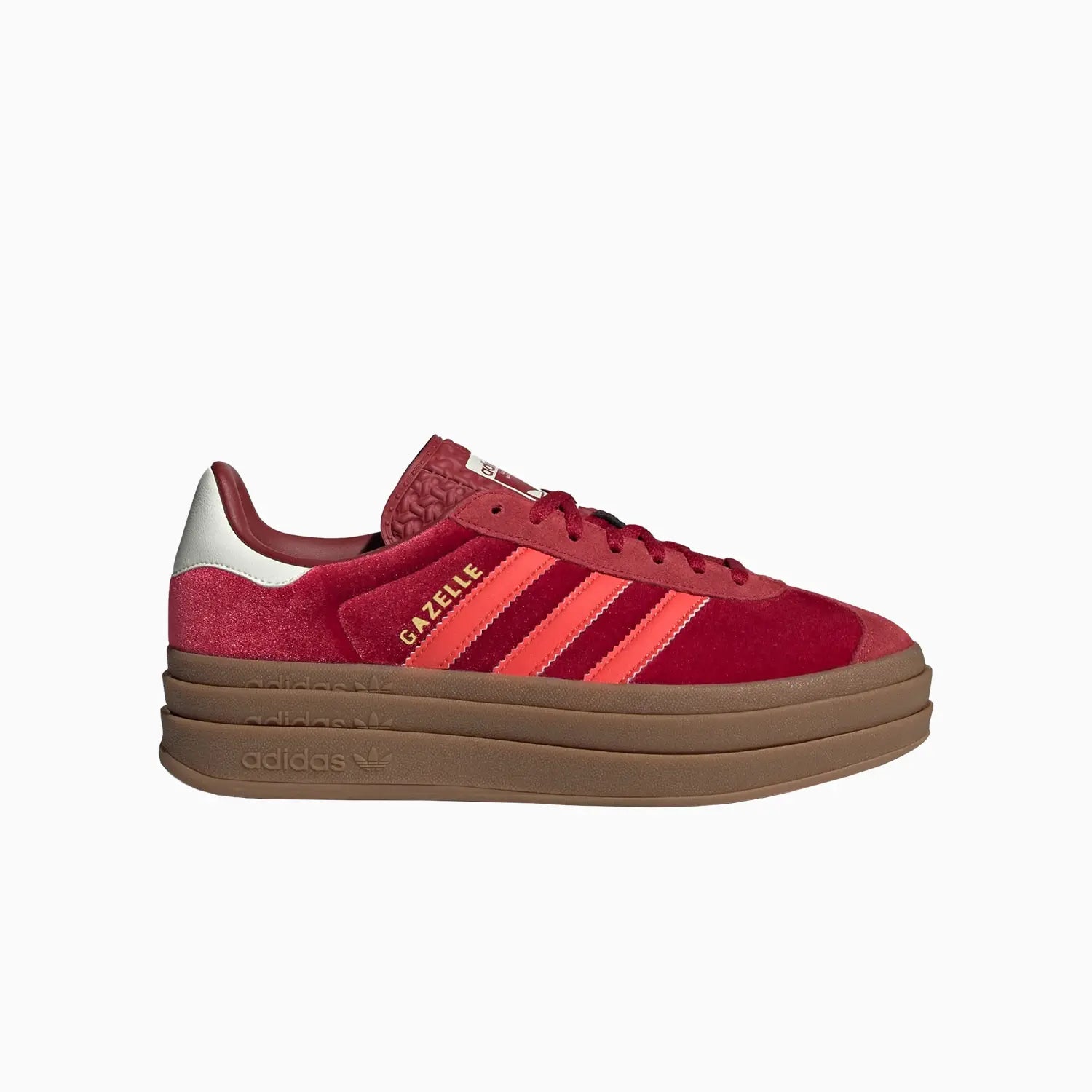 adidas Women's Originals Gazelle Bold Shoes - Red adidas Women's Originals Gazelle Bold Shoes - Red