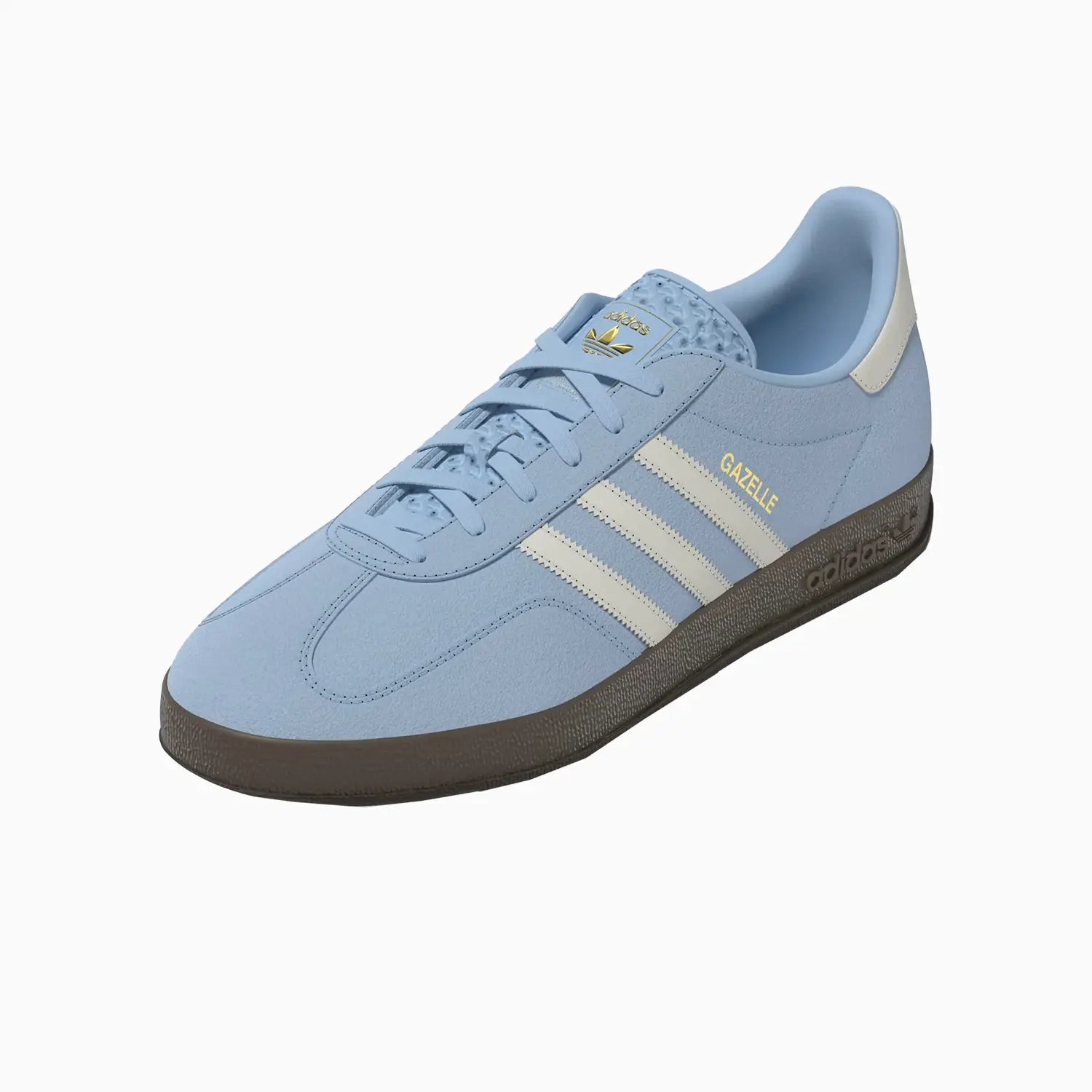 Women's Originals Gazelle Indoor "Clear Sky Sky White" adidas - Tops and Bottoms USA
