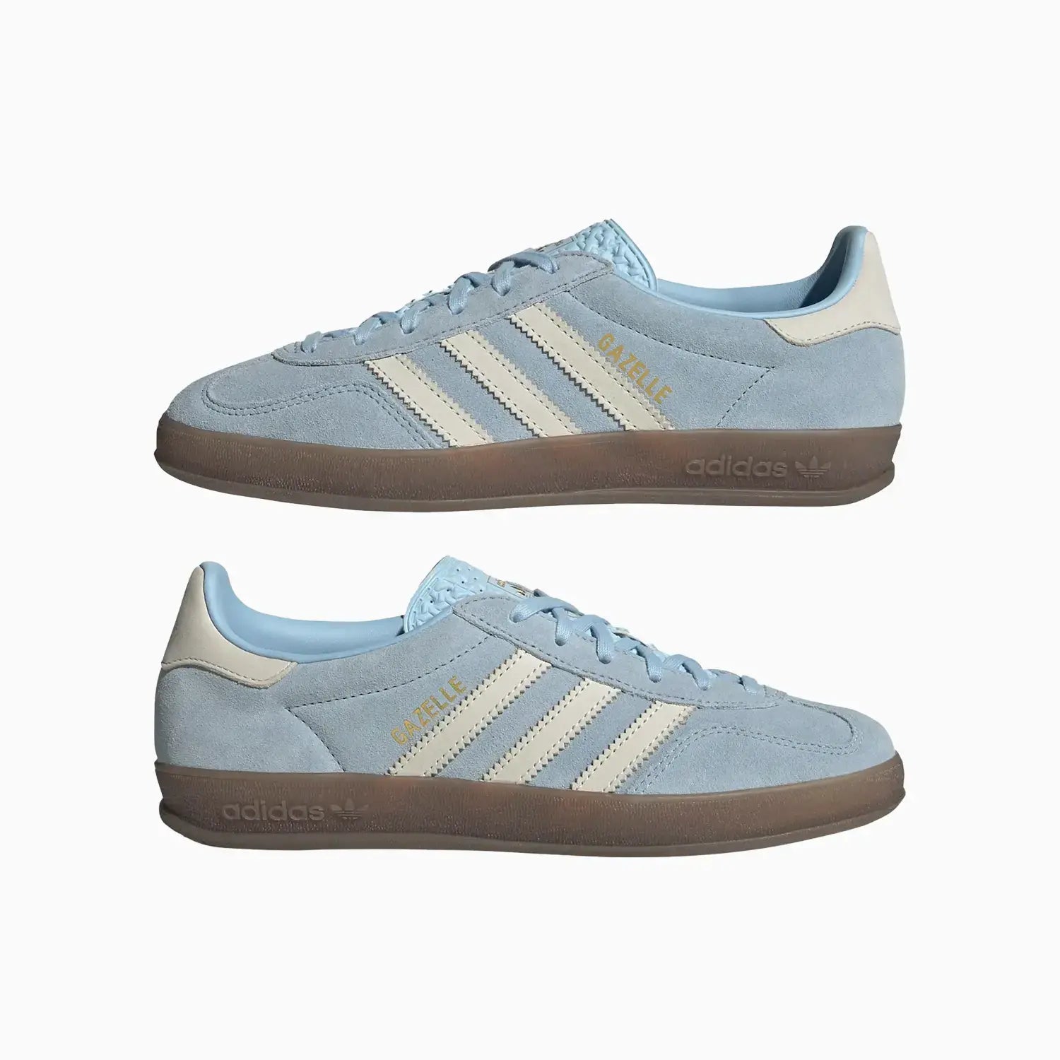 Women's Originals Gazelle Indoor "Clear Sky Sky White" adidas - Tops and Bottoms USA