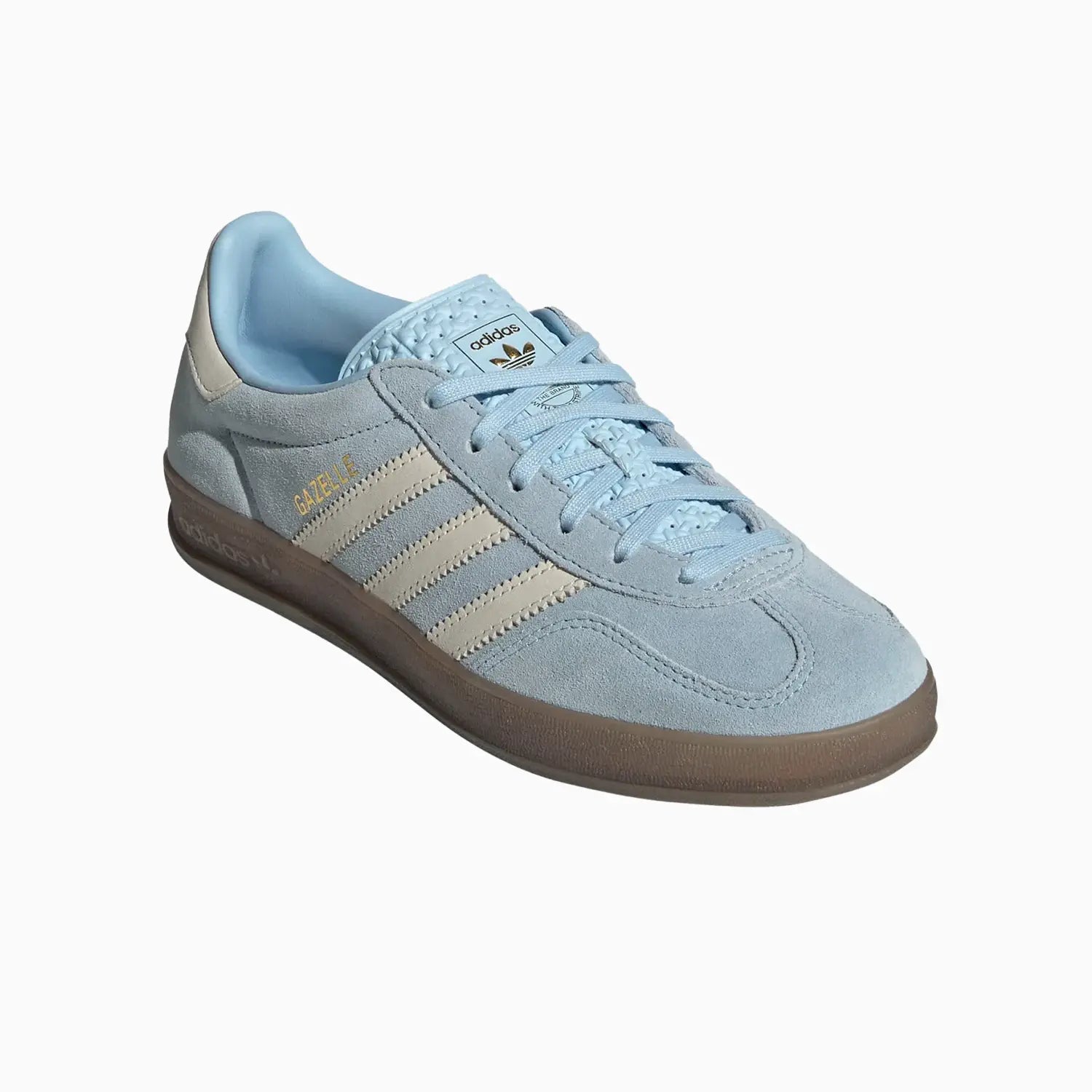Women's Originals Gazelle Indoor "Clear Sky Sky White" adidas - Tops and Bottoms USA