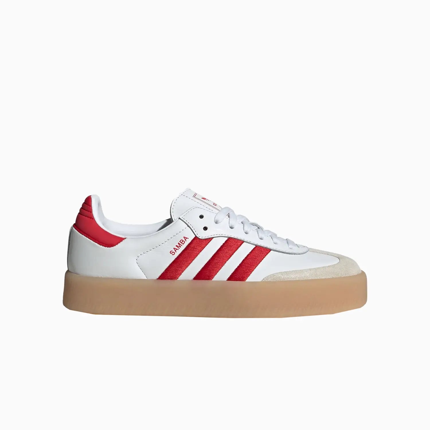 adidas Women's Originals Sambae "White Scarlet Gum"