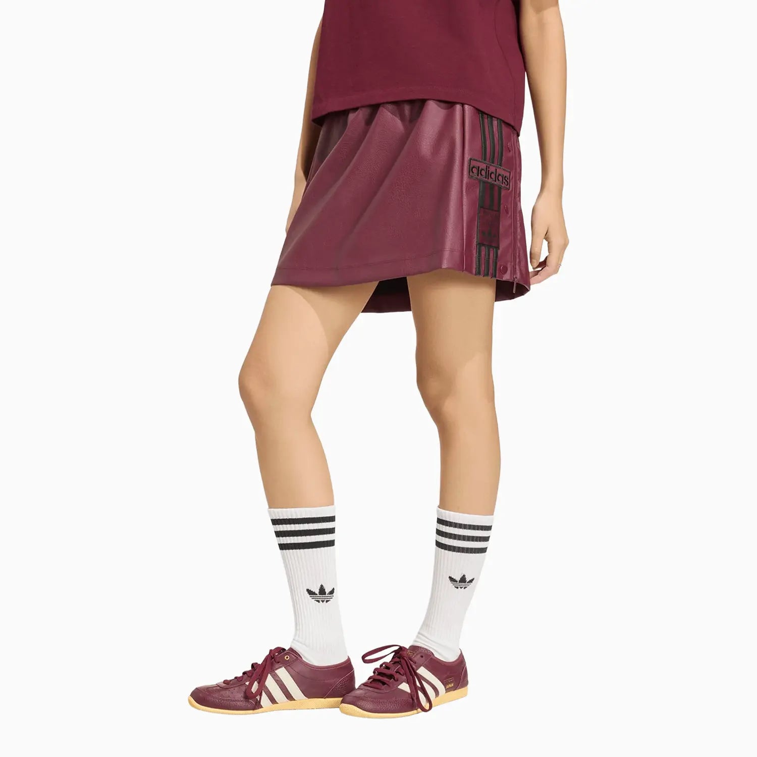 Women's Pleather Adibreak Outfit adidas - Tops and Bottoms USA