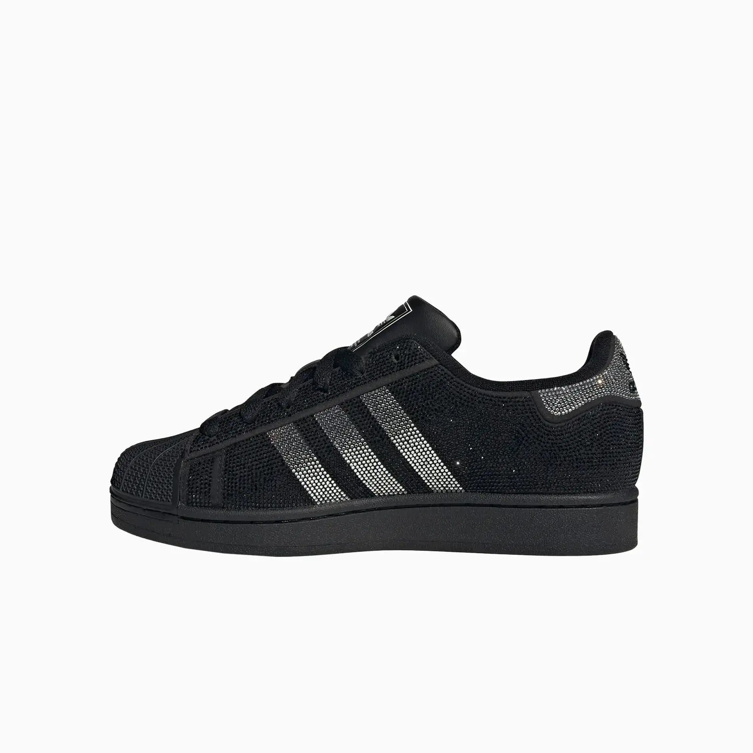 Women's Superstar II "Rhinestone Black Silver"