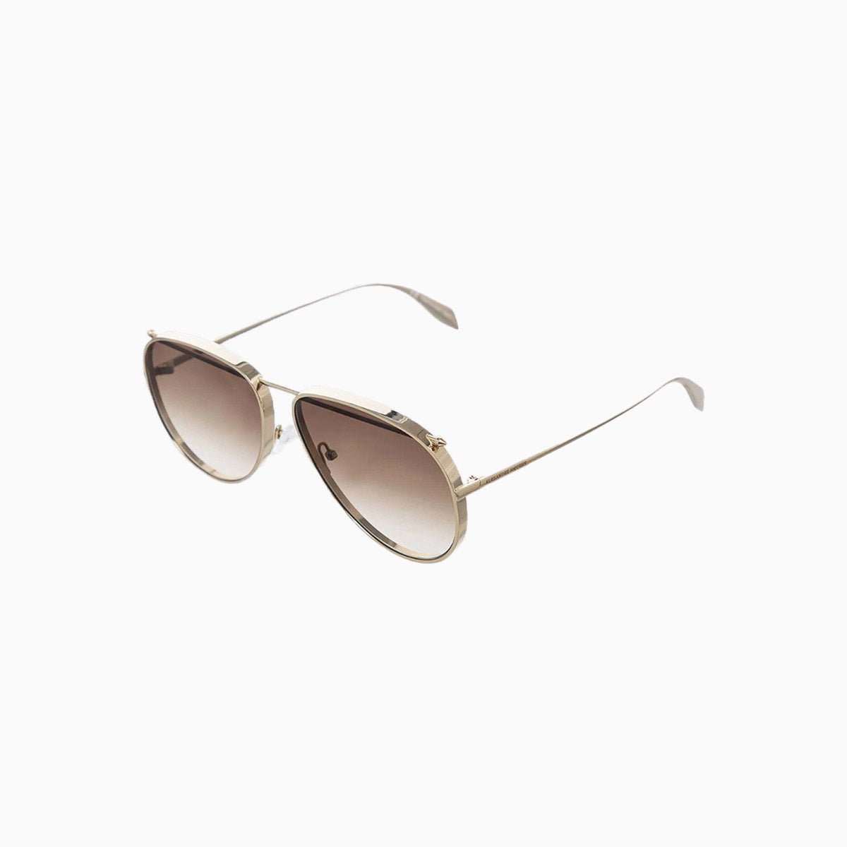 alexander-mcqueen-brown-gold-metal-sunglasses-am0170s-001