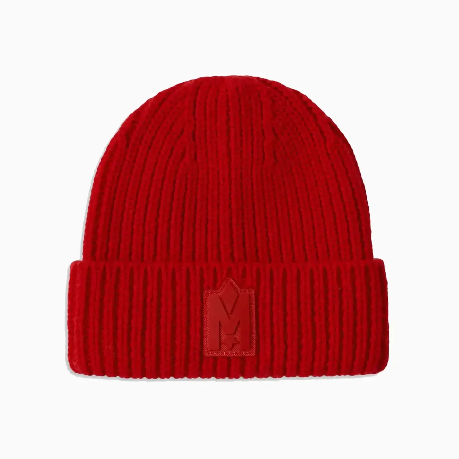 JUDE-MZ Hand Knit Toque With Ribbed Cuff Beanie Hat