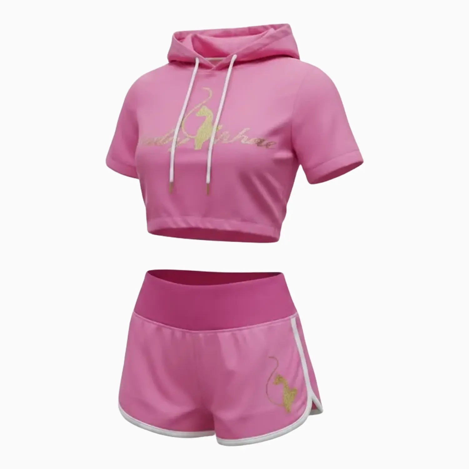 Women's Kitty Sparkles Outfit Baby Phat - Tops and Bottoms USA