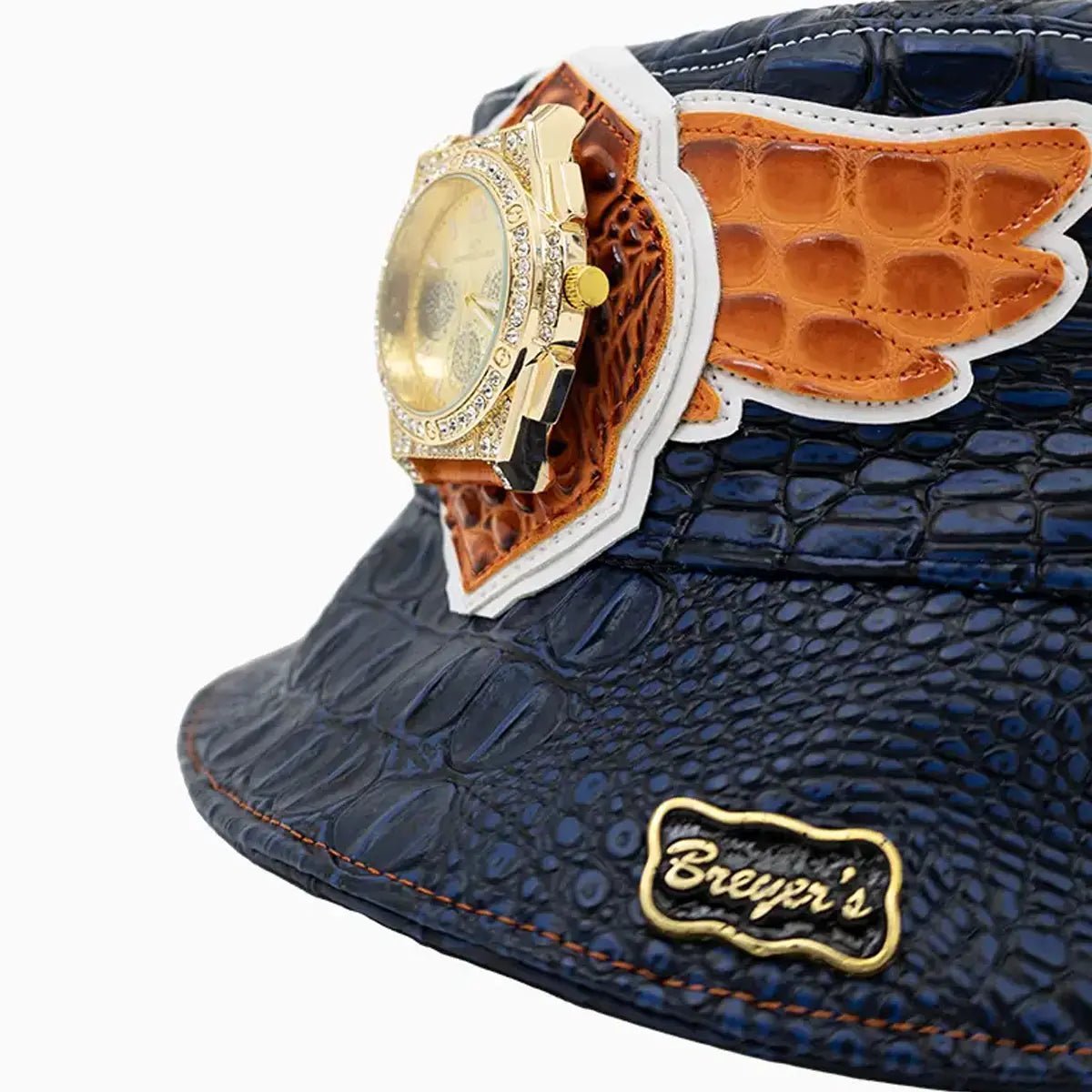 Breyer's Buck 50 Bucket Leather Watch Hat Breyers - Tops and Bottoms USA