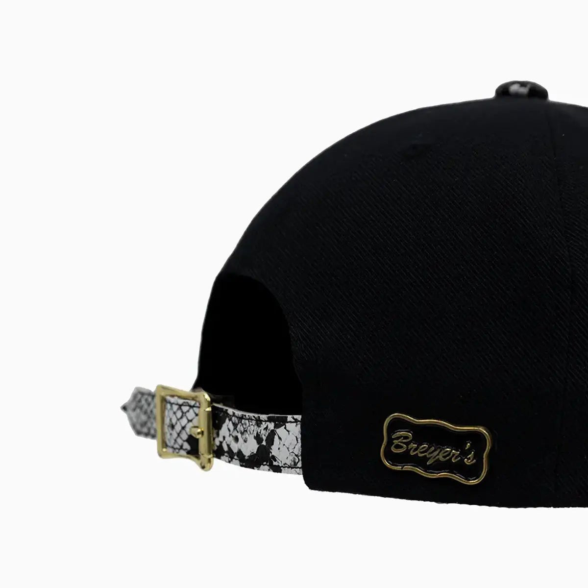 Breyer's Buck 50 OG Wool Hat With Faux Snake Skin Visor