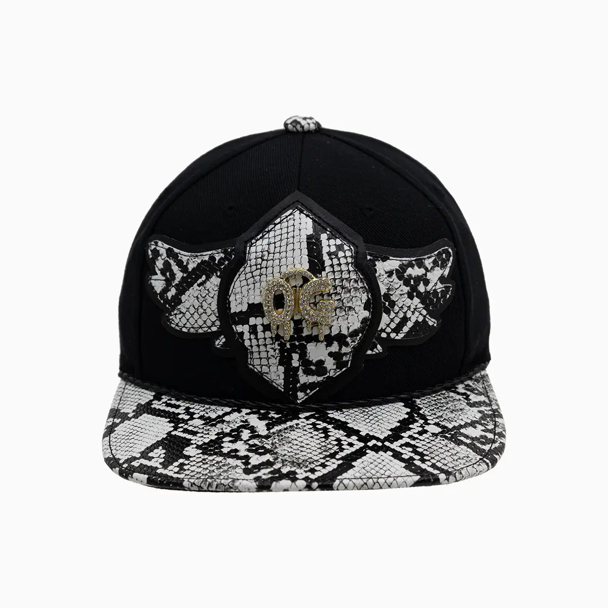 Breyer's Buck 50 OG Wool Hat With Faux Snake Skin Visor