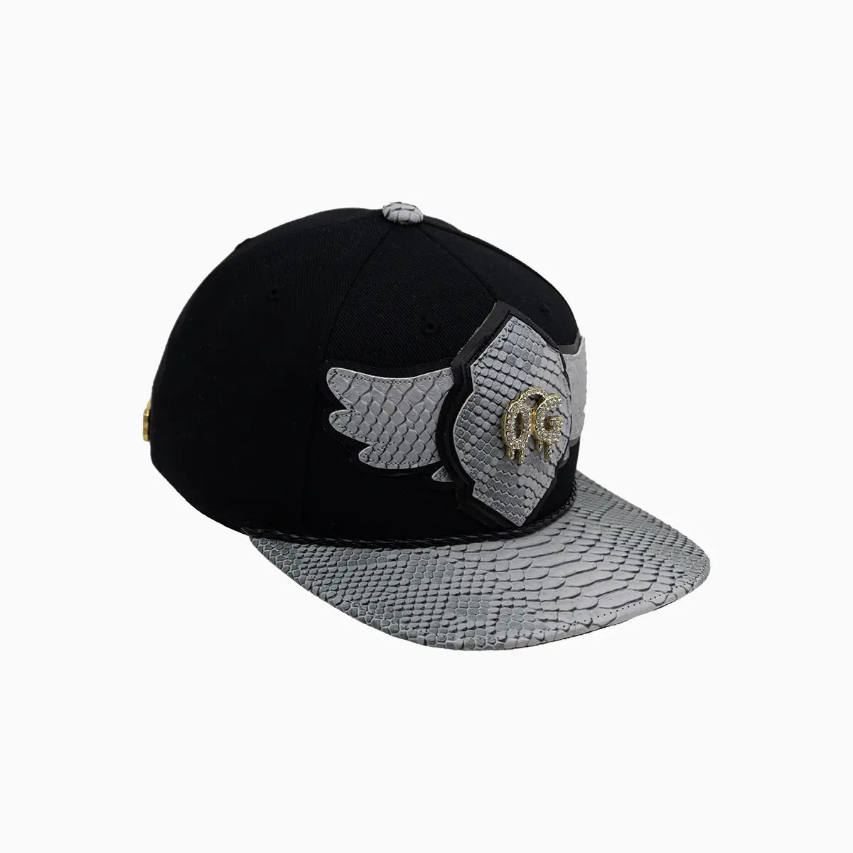 Breyer's Buck 50 OG Wool Hat With Faux Snake Skin Visor