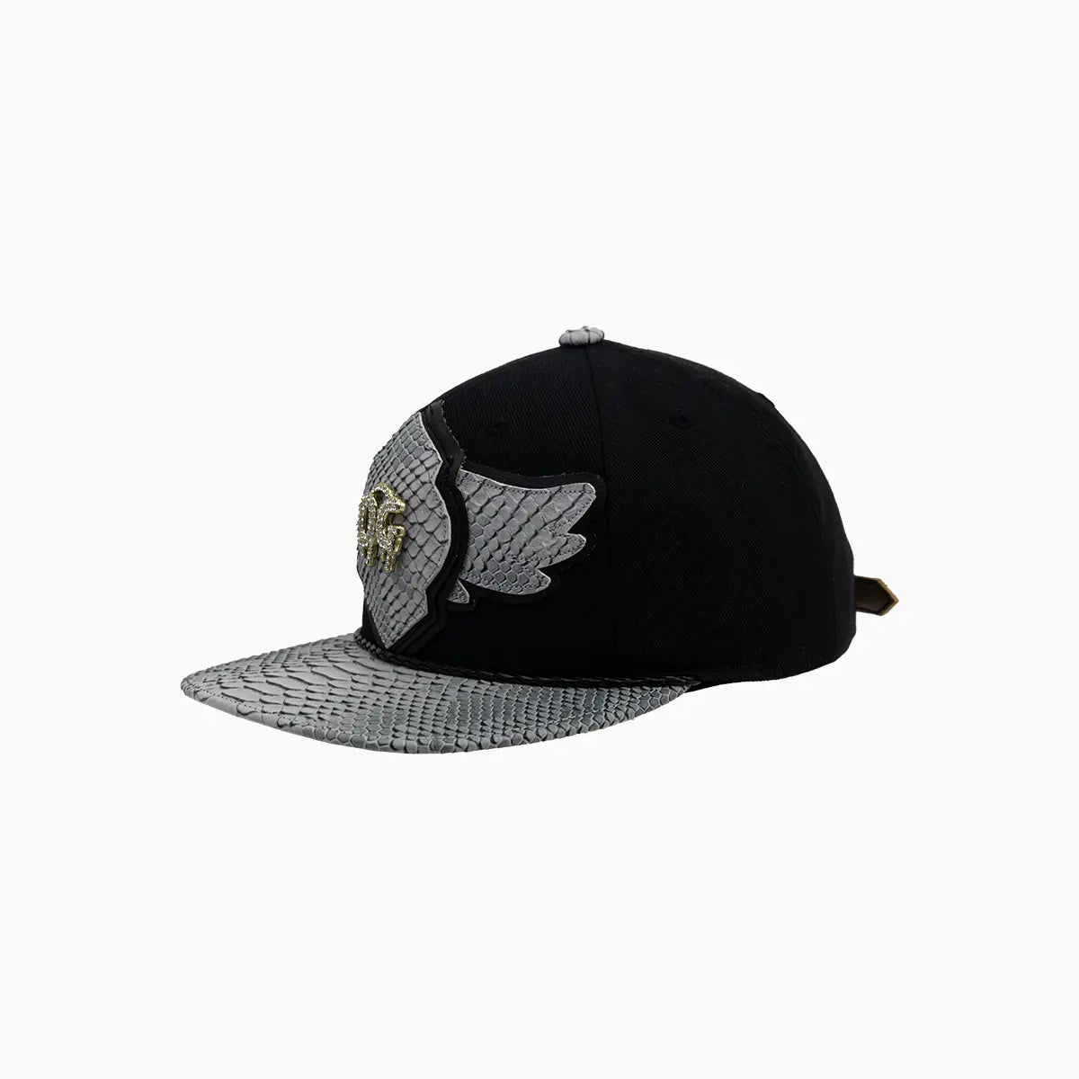 Breyer's Buck 50 OG Wool Hat With Faux Snake Skin Visor