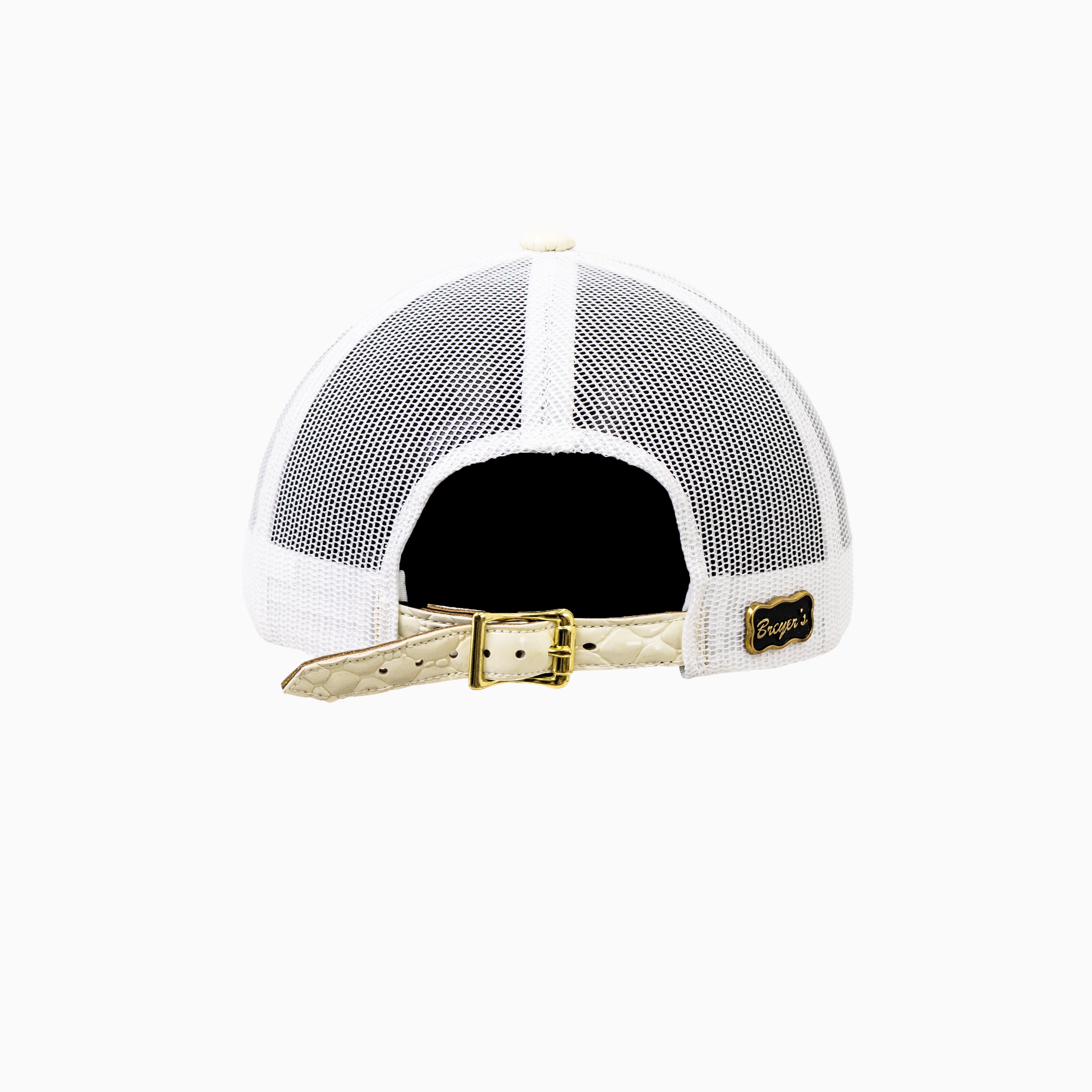 Breyer's Buck 50 Wool Trucker Hat With Leather Visor