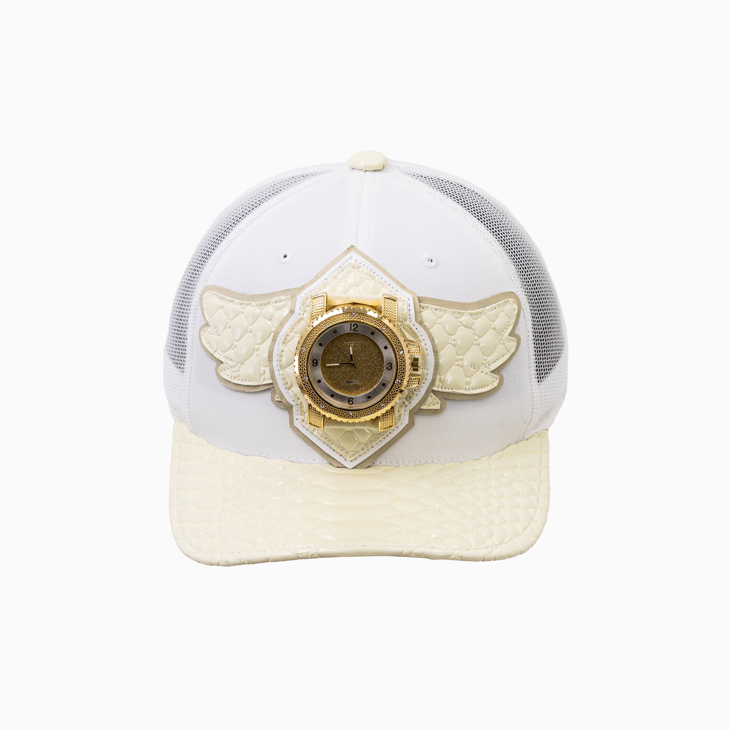 Breyer's Buck 50 Wool Trucker Hat With Leather Visor