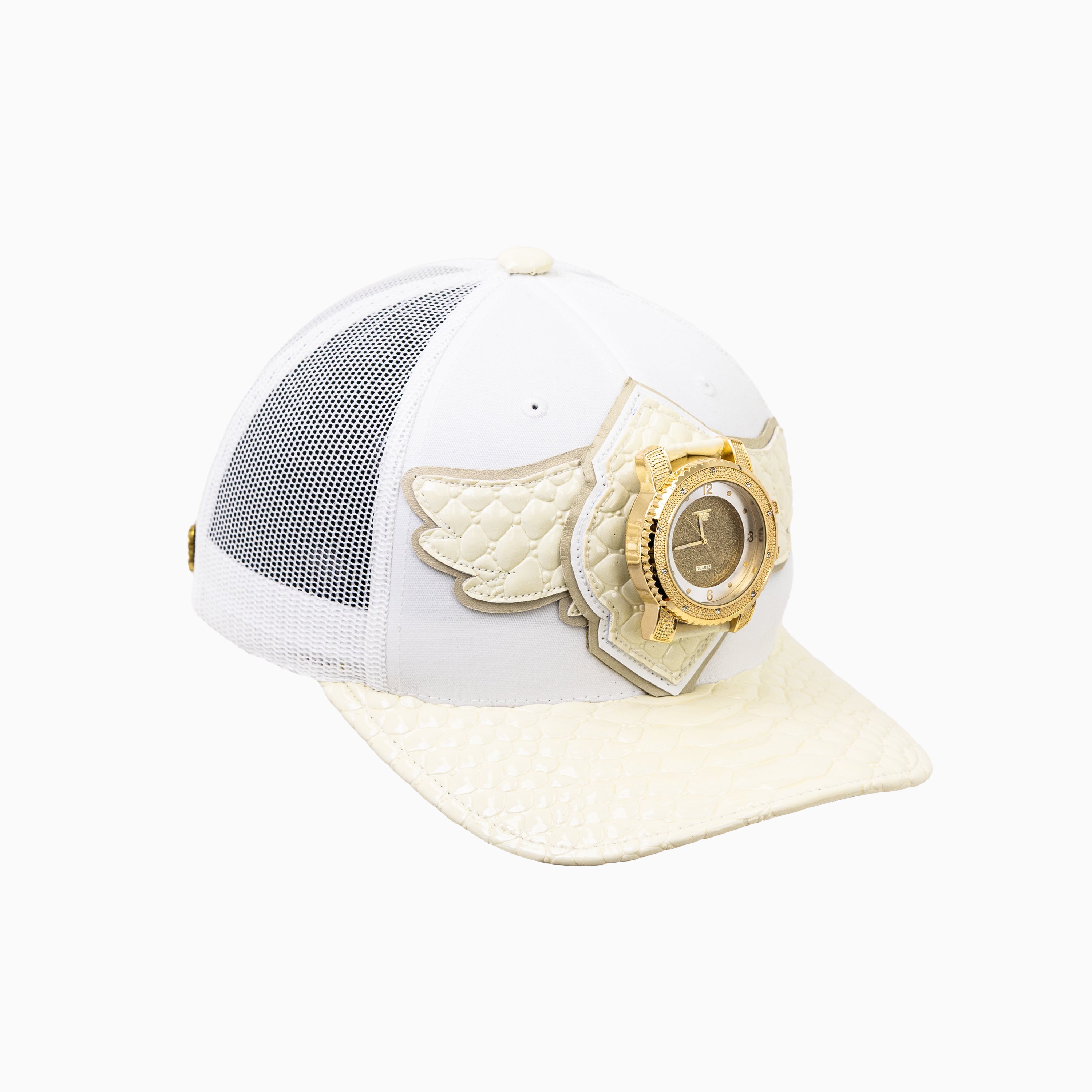 Breyer's Buck 50 Wool Trucker Hat With Leather Visor